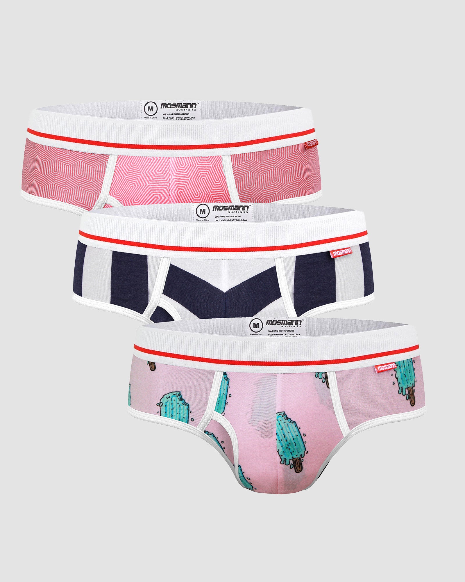 3-Pack Bamboo Briefs - Olympus