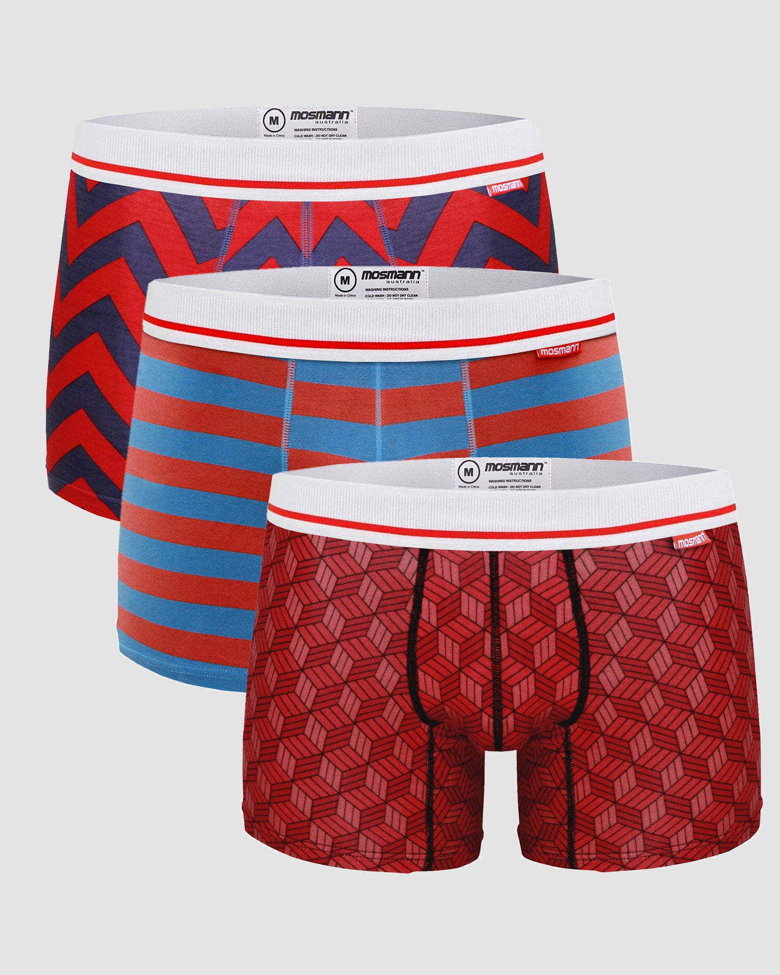 3-Pack Bamboo Trunks - Laguna