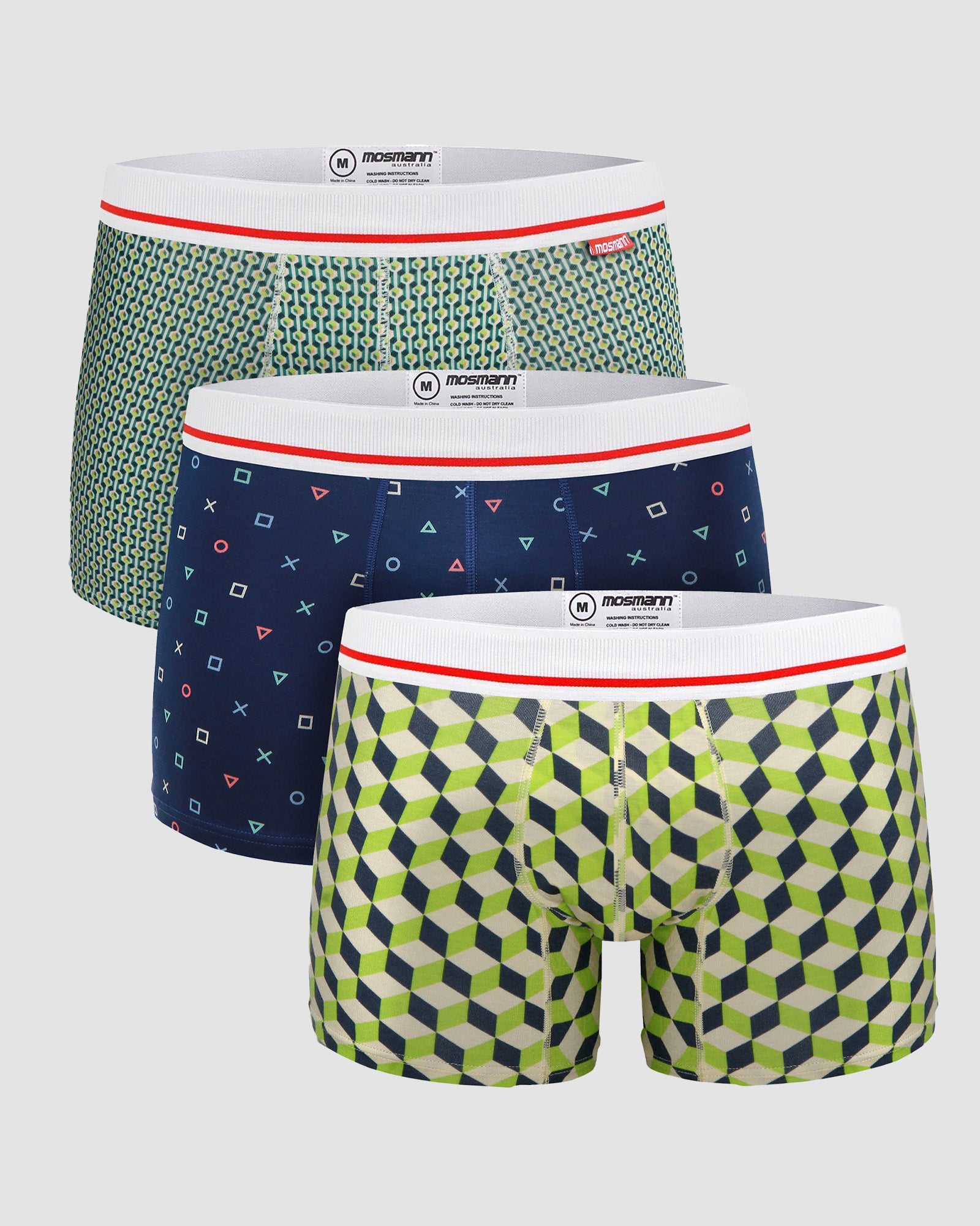 3-Pack Bamboo Trunks - Neo