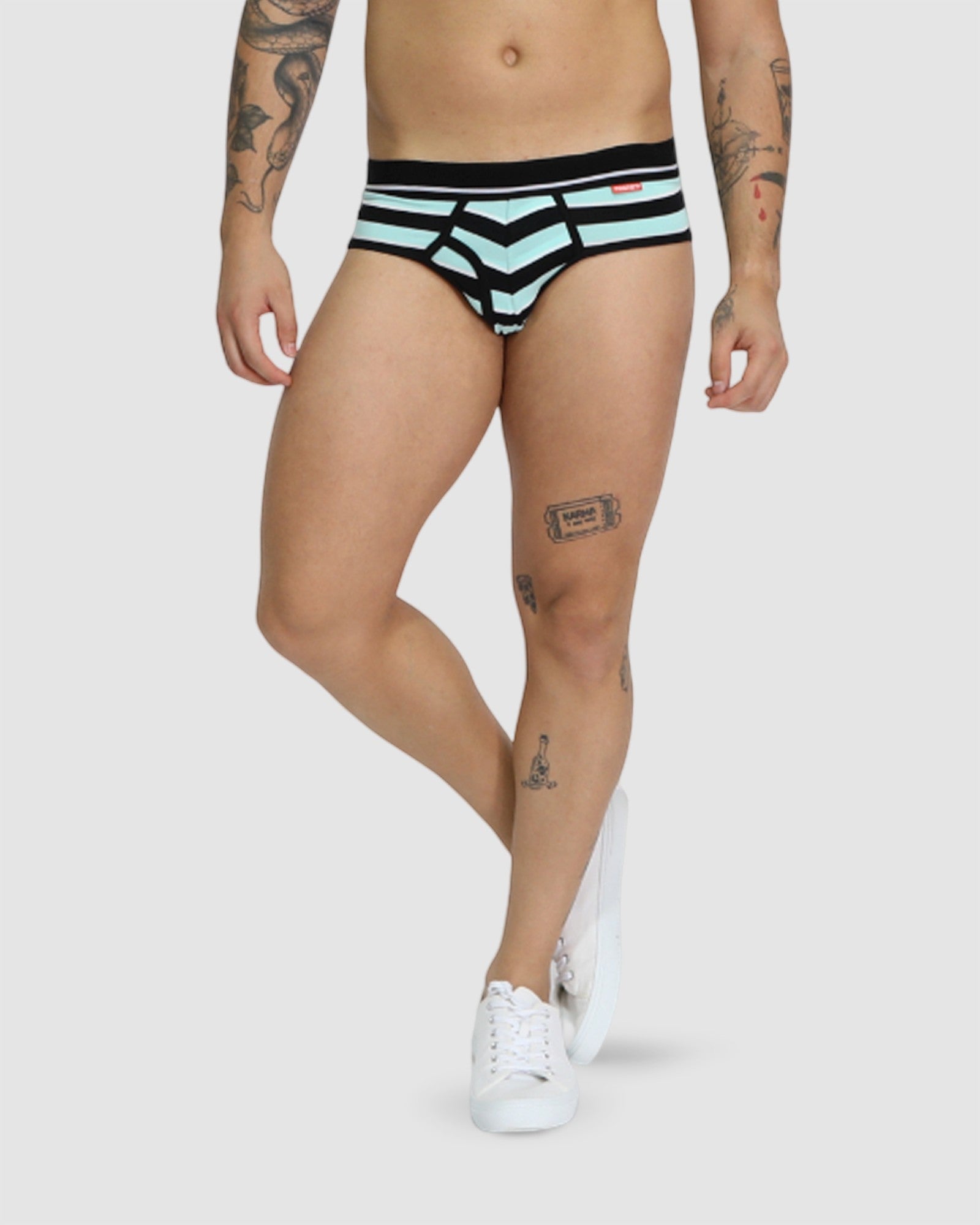 Mens Bamboo Brief - Onyx