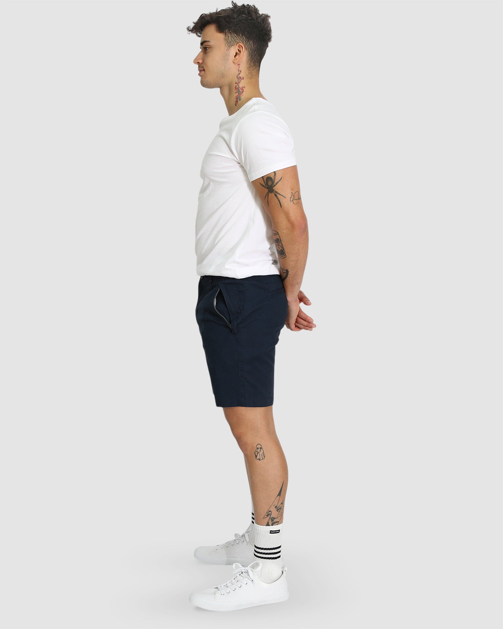 Brando Chino Shorts - Navy