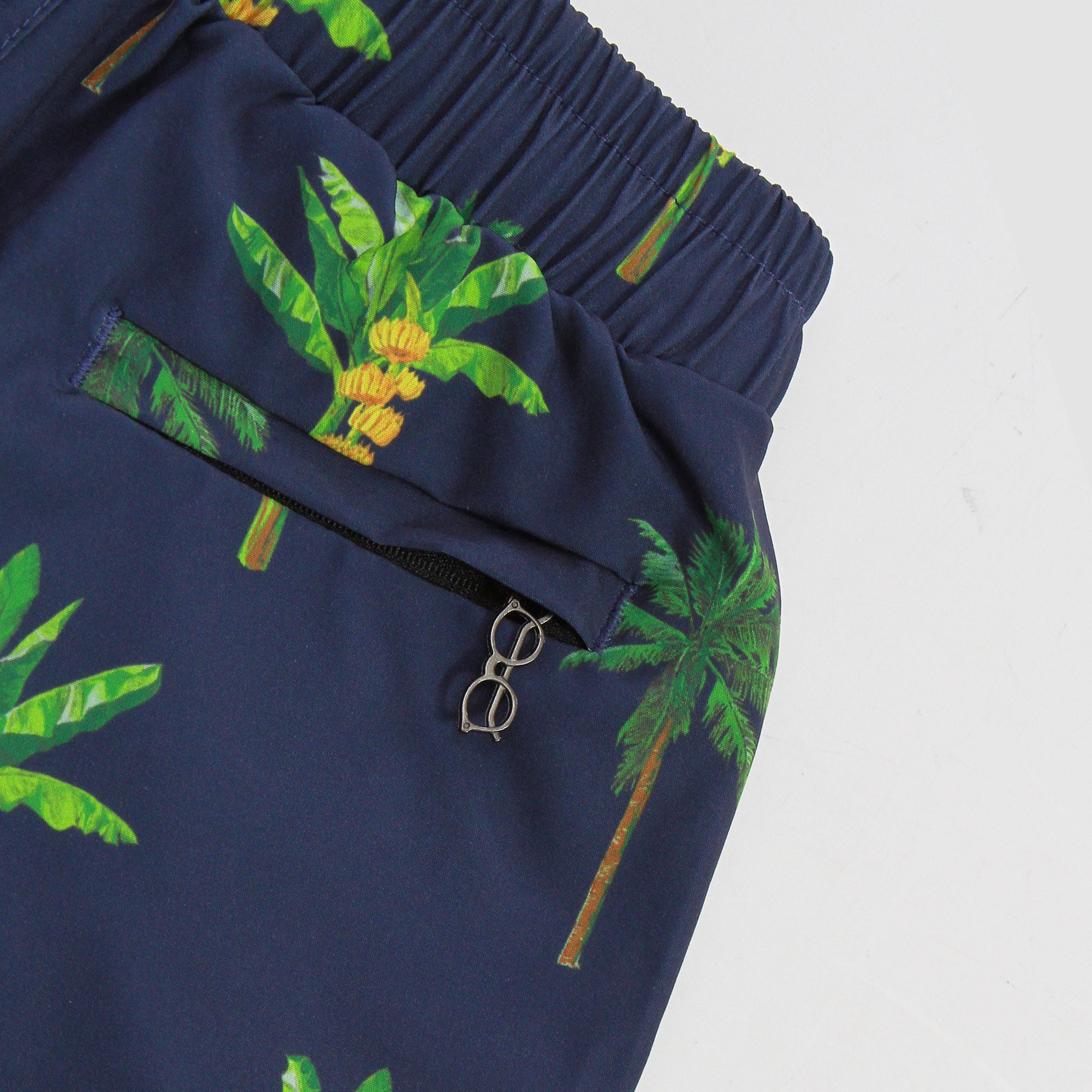 Father and Son Matching swim shorts - La Banana (Navy)
