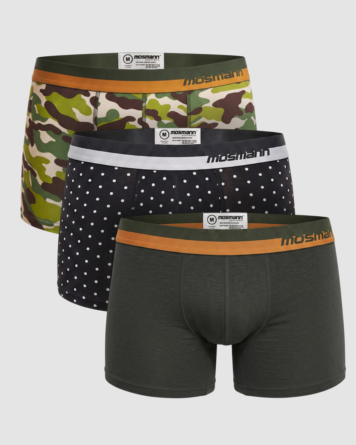 3-Pack Bamboo Trunks - Battalion