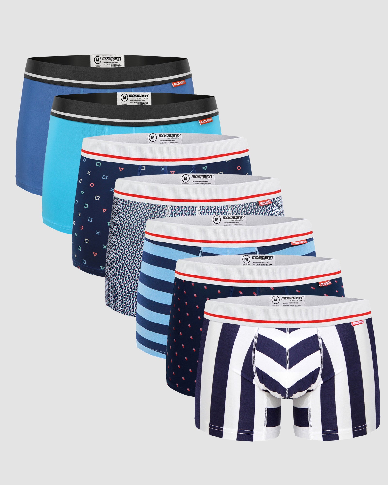 7-Pack Trunks - Essential Blue