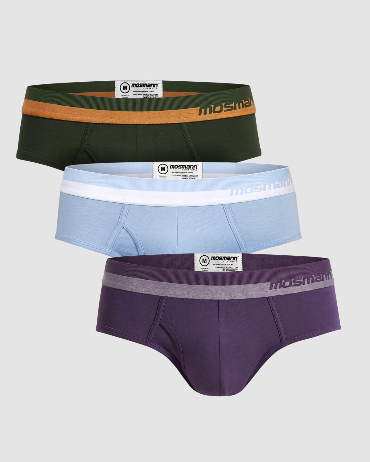 3-Pack Bamboo Briefs - Heritage