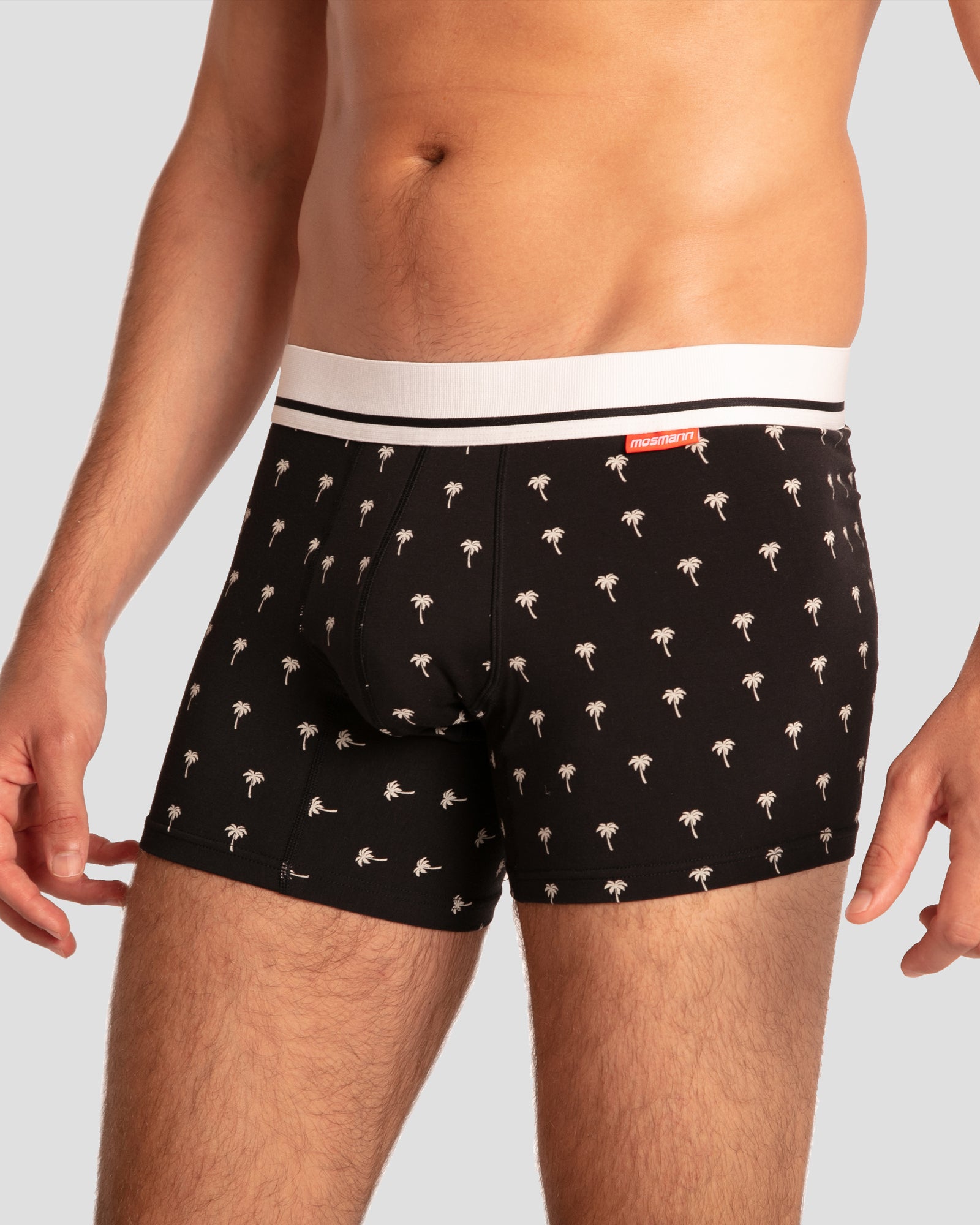 Mens Bamboo Trunks - Tropical Knights