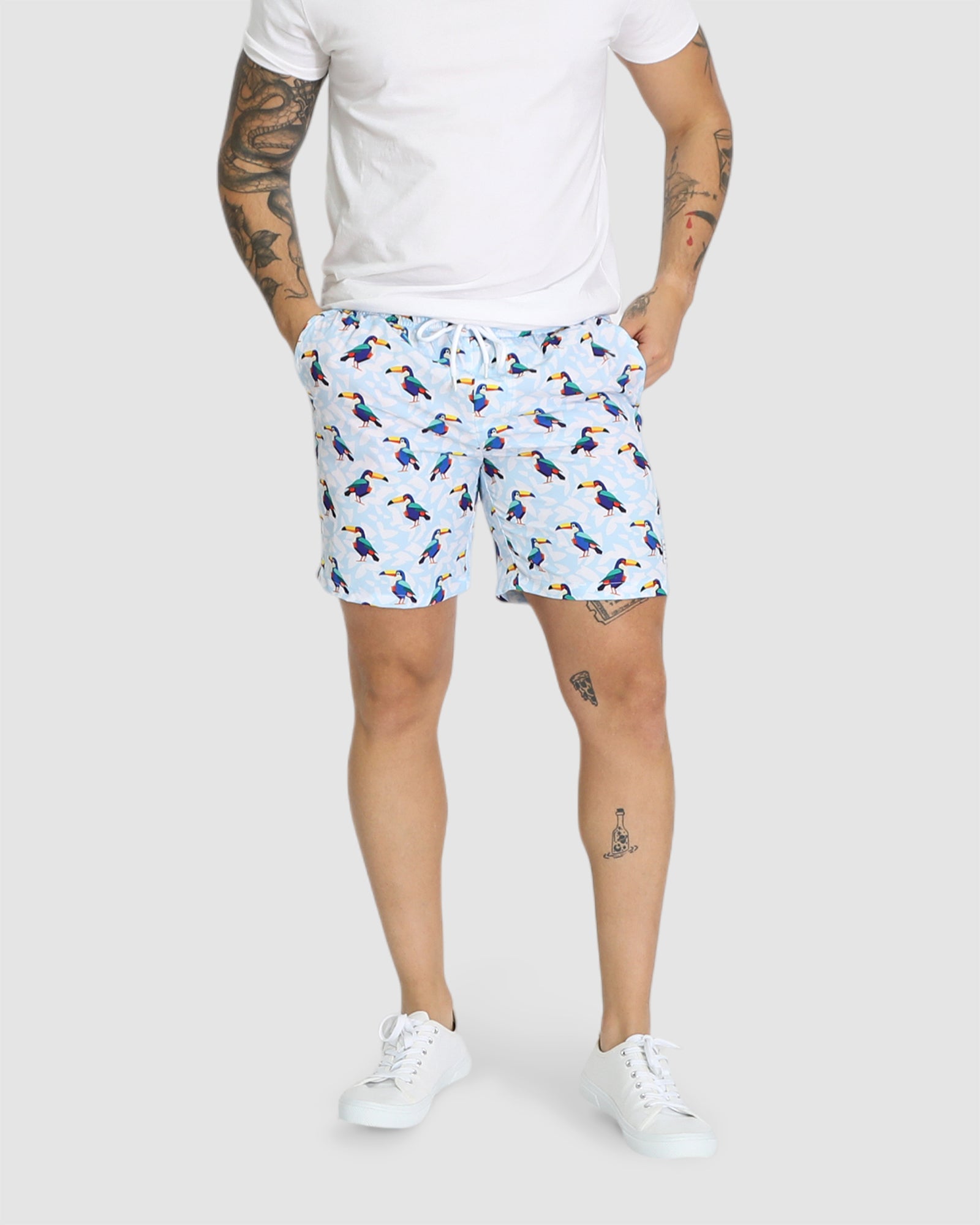 Men's Swim Shorts - Tango