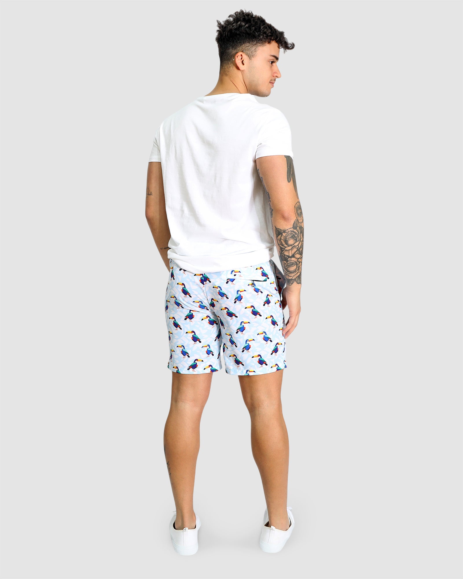 Men's Swim Shorts - Tango
