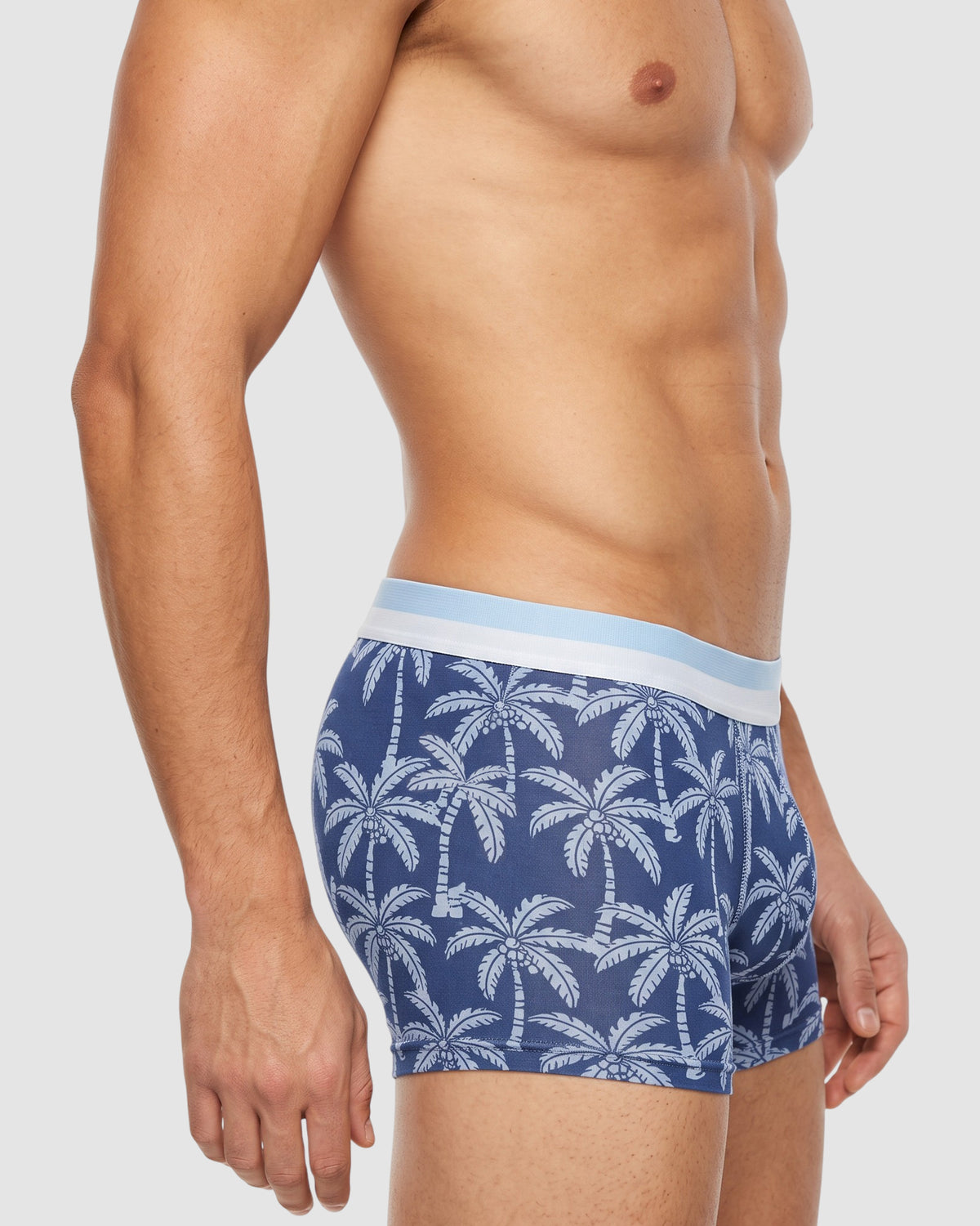 Men's Bamboo Trunks - Azure