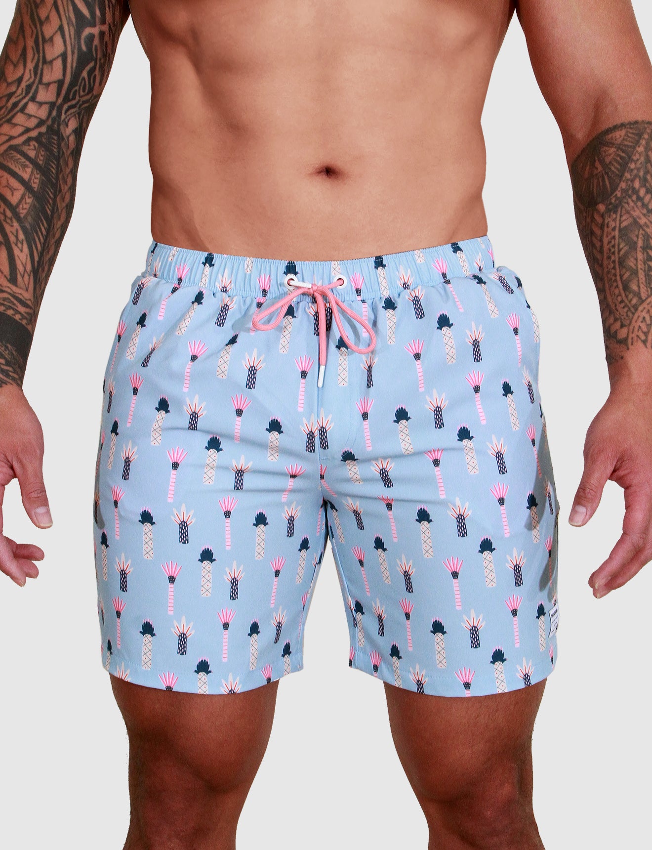 Men's Resort Swim Shorts - Las Palmas