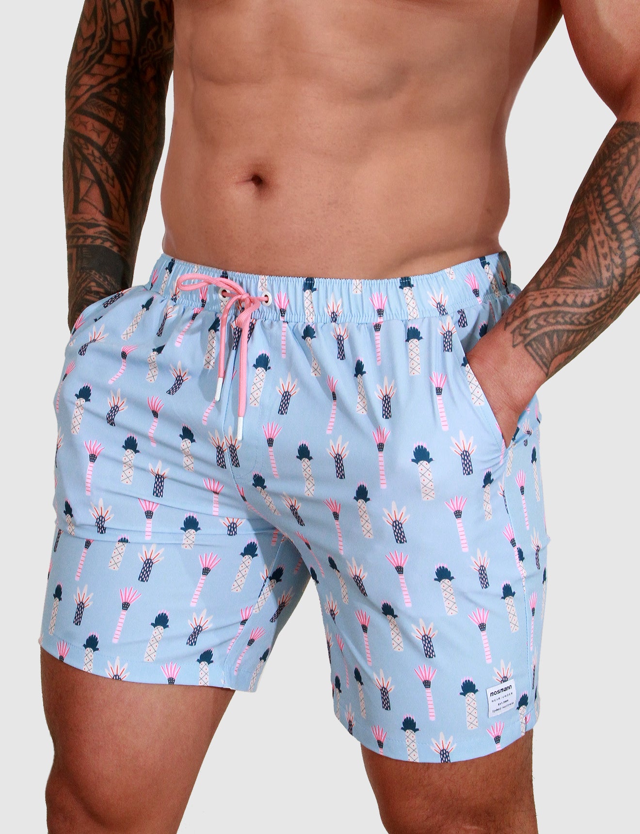 Men's Resort Swim Shorts - Las Palmas