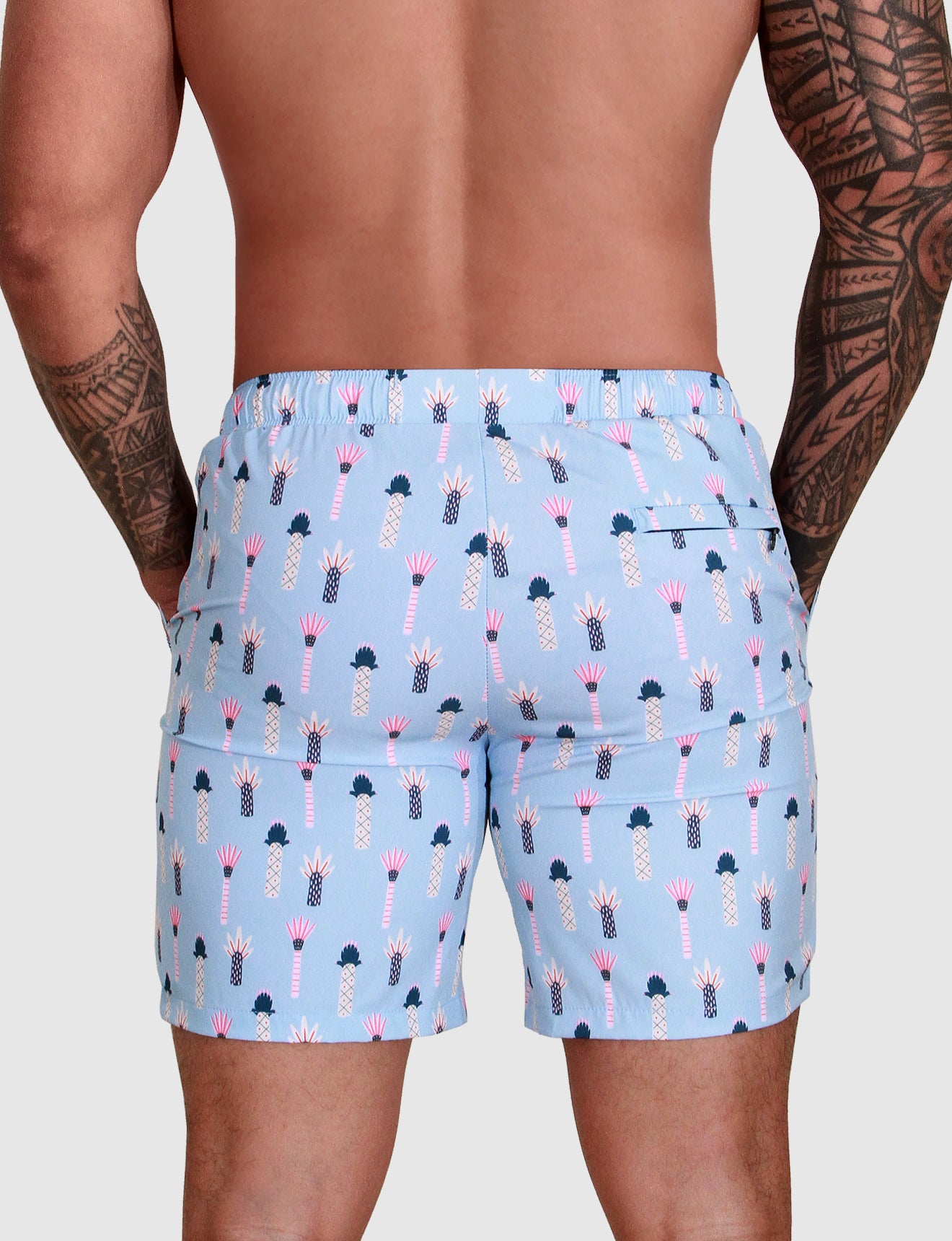 Men's Resort Swim Shorts - Las Palmas