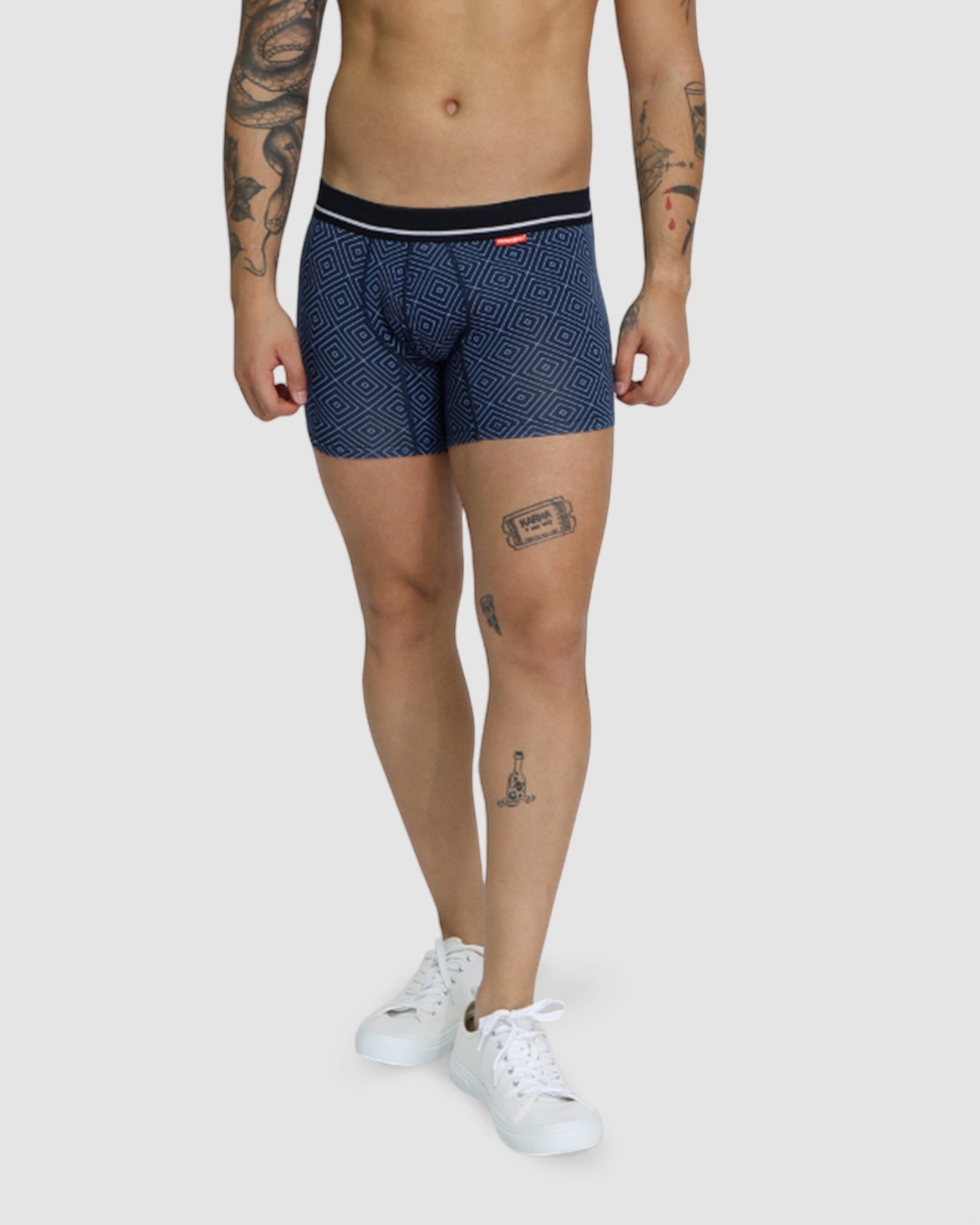 Mens Bamboo Trunks - Indigo