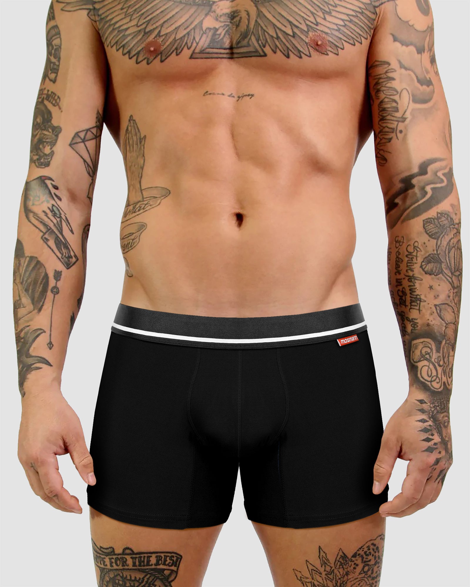7-Pack Bamboo Trunks - Carbon