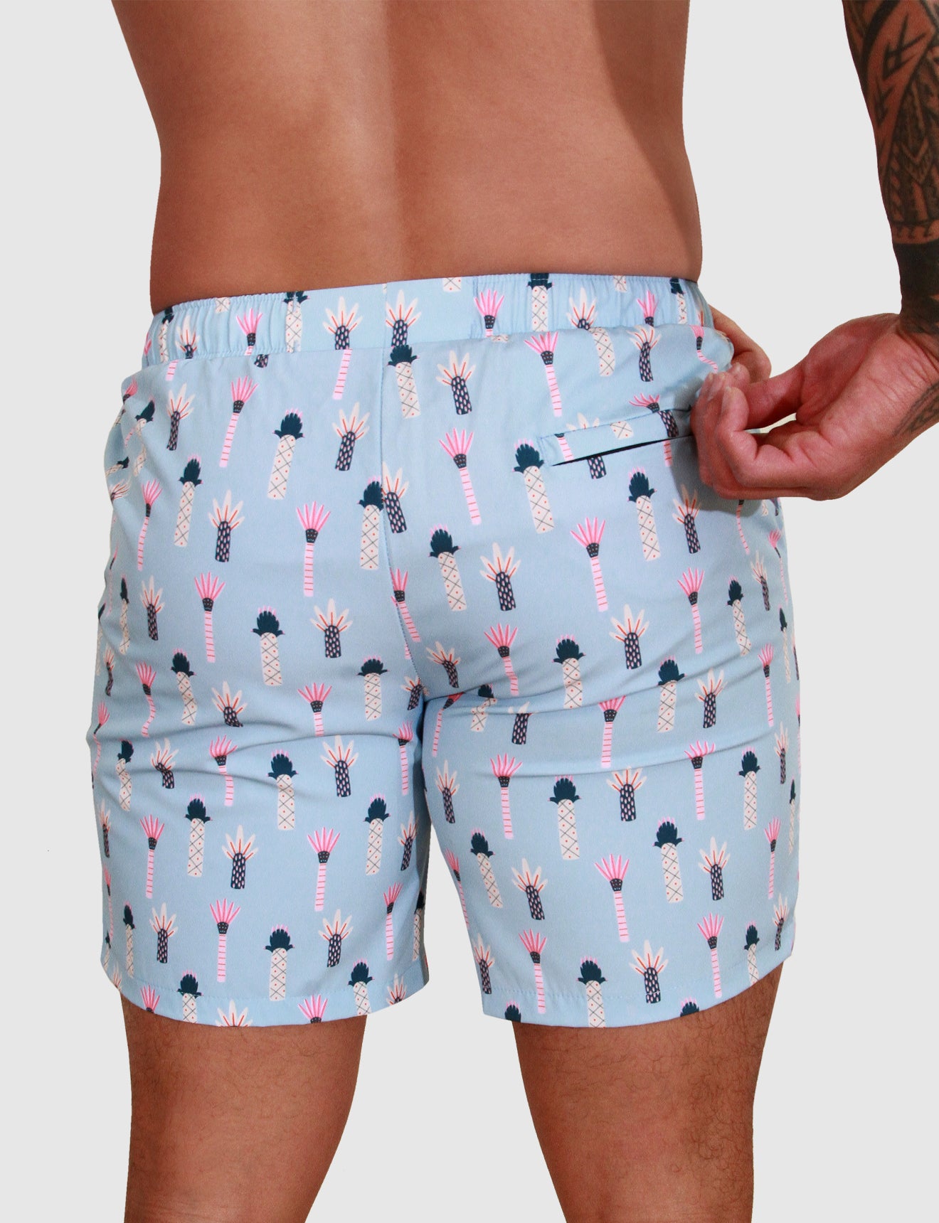 Men's Resort Swim Shorts - Las Palmas