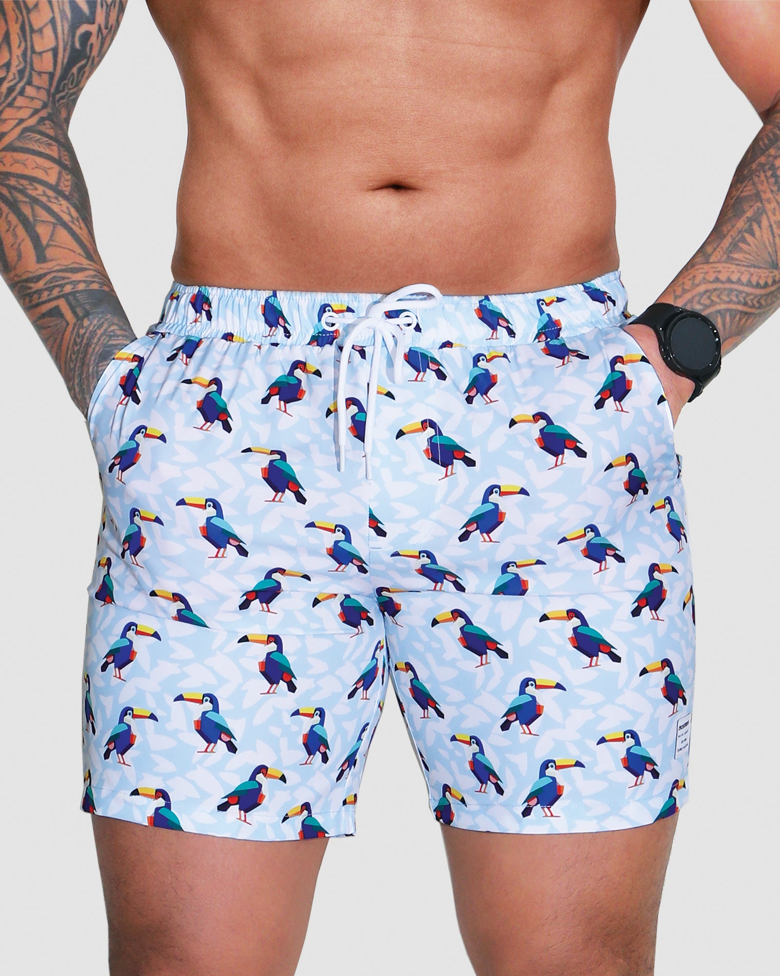 Men's Swim Shorts - Tango