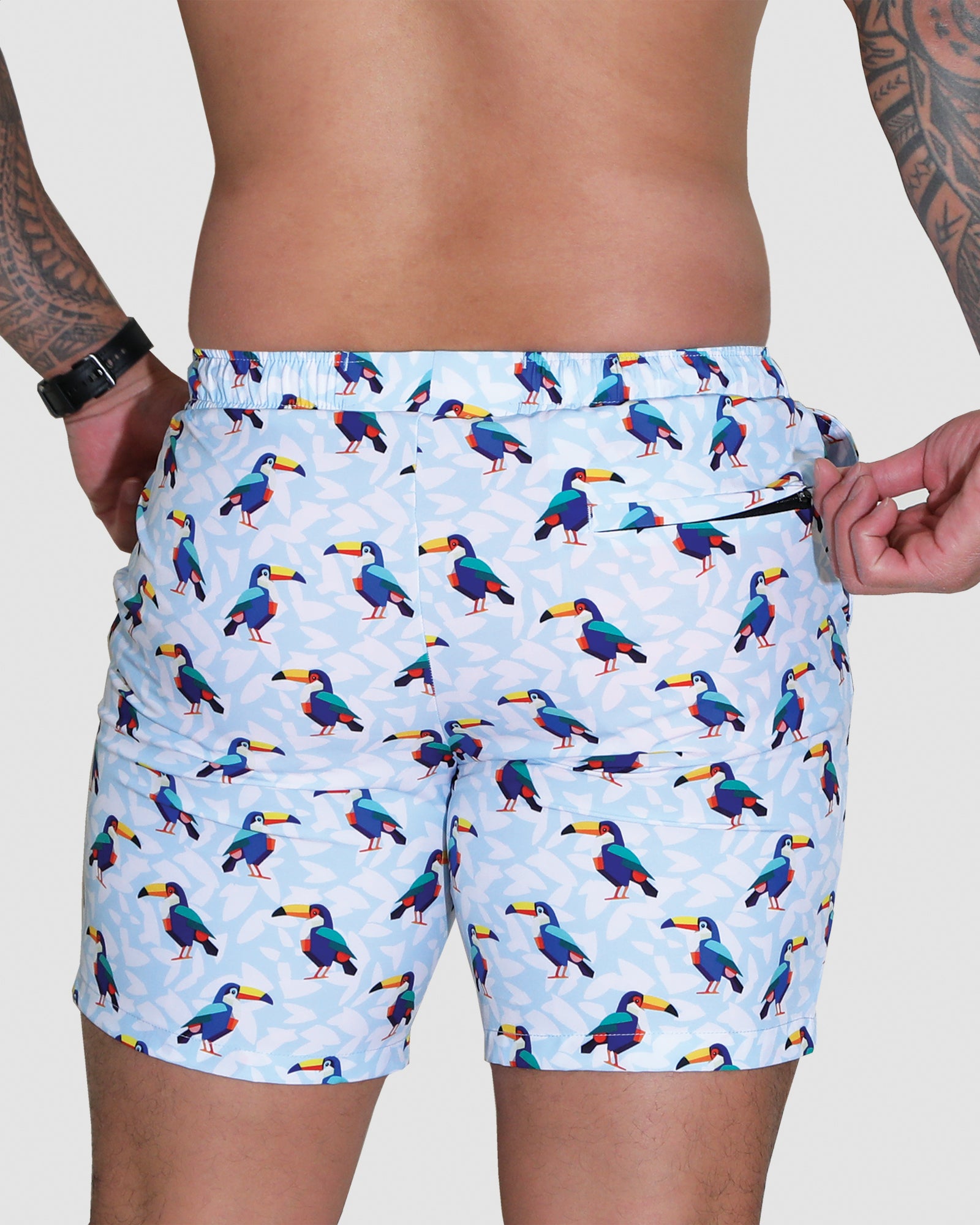 Men's Swim Shorts - Tango