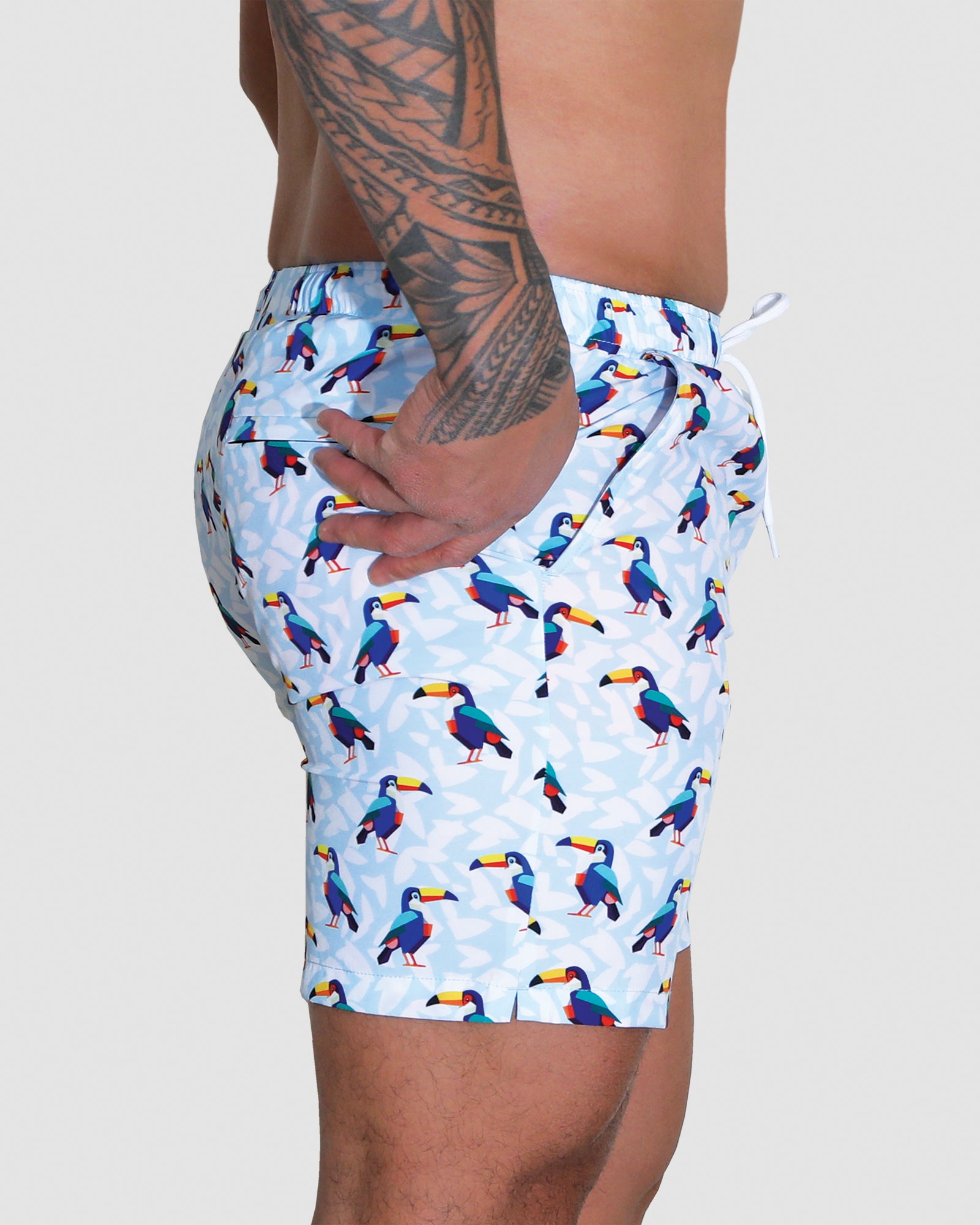 Men's Swim Shorts - Tango