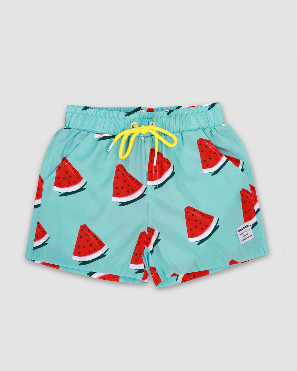 Boy's Tailored Swim Shorts Melon Brando Mosmann Australia