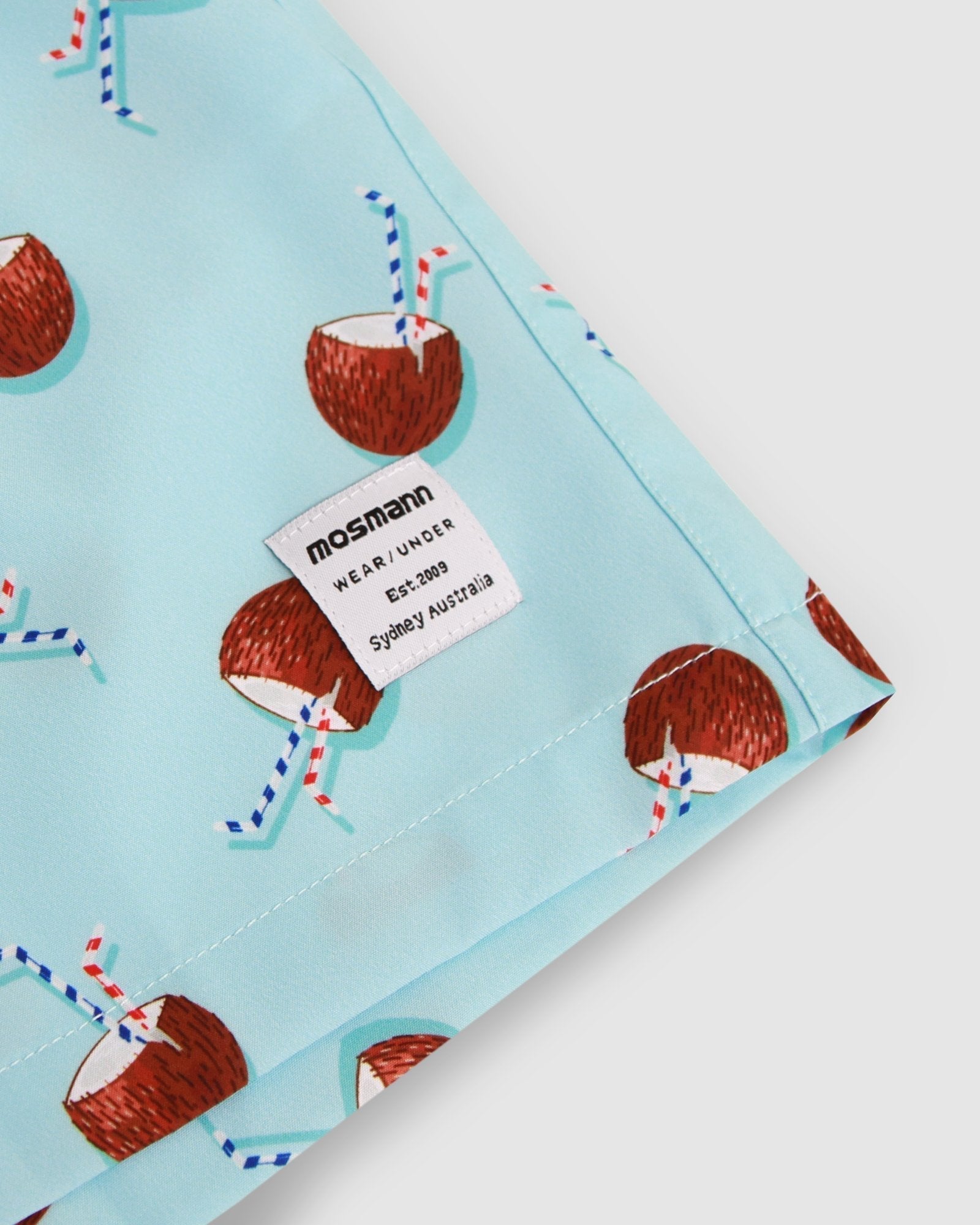 Coconut Print Kids Boy Swim Short