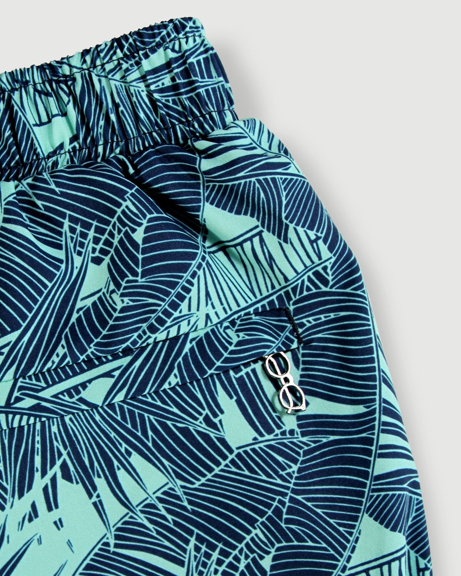 Mesh Lined Green Men's Swim short summer season
