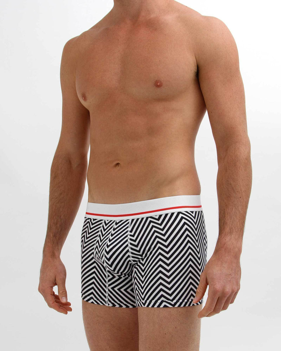 Mosmann Bamboo Underwear Brief Patriot In White