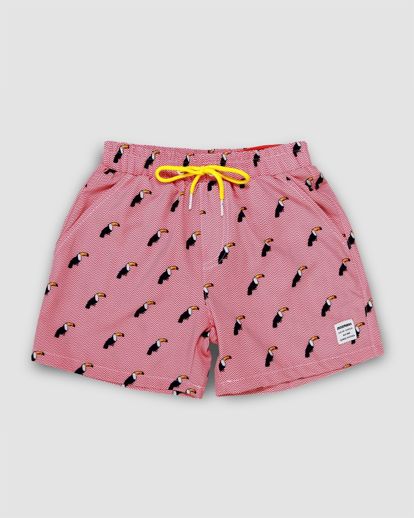 Red Boy's Swim Short