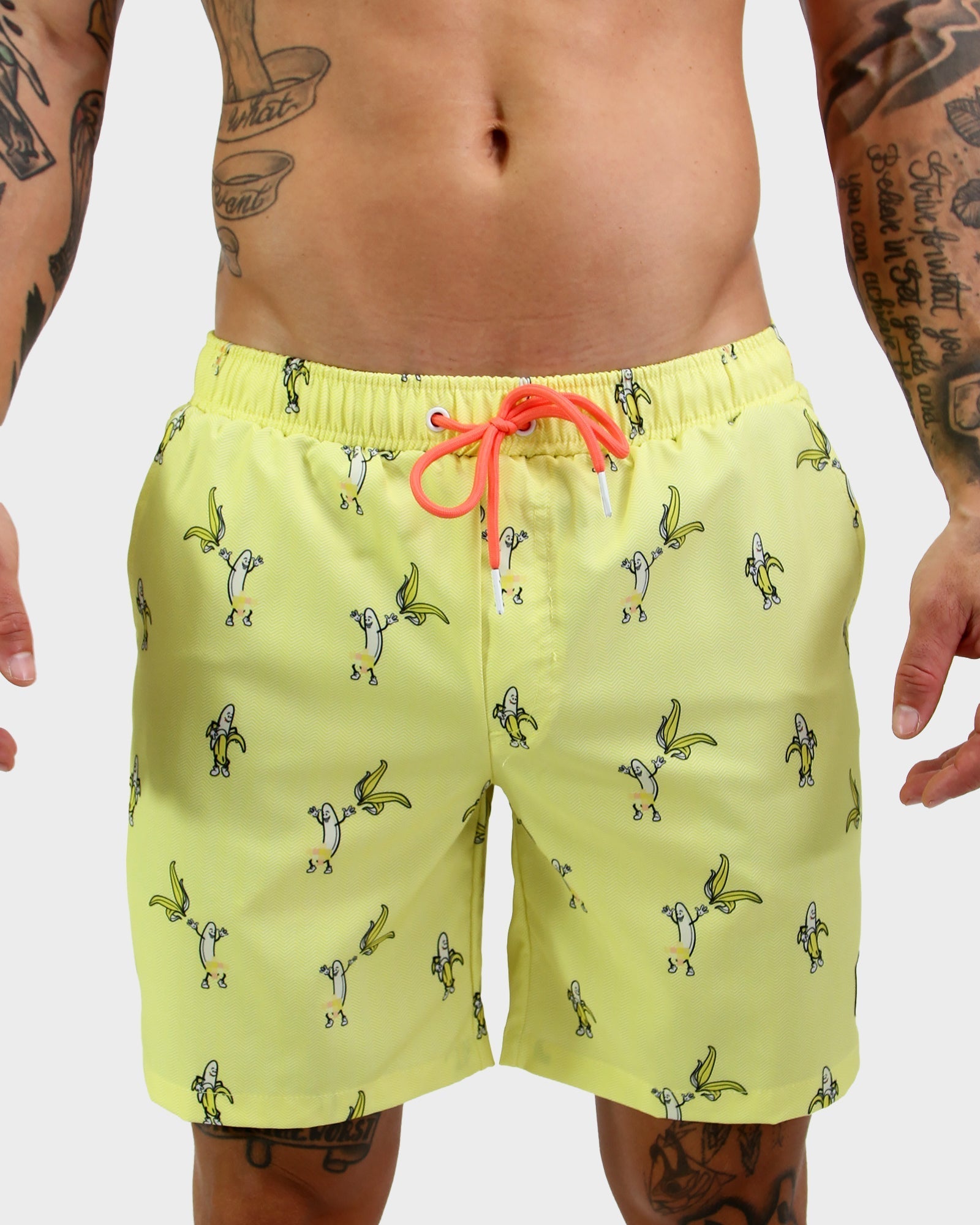 Yellow Men's Swim Short