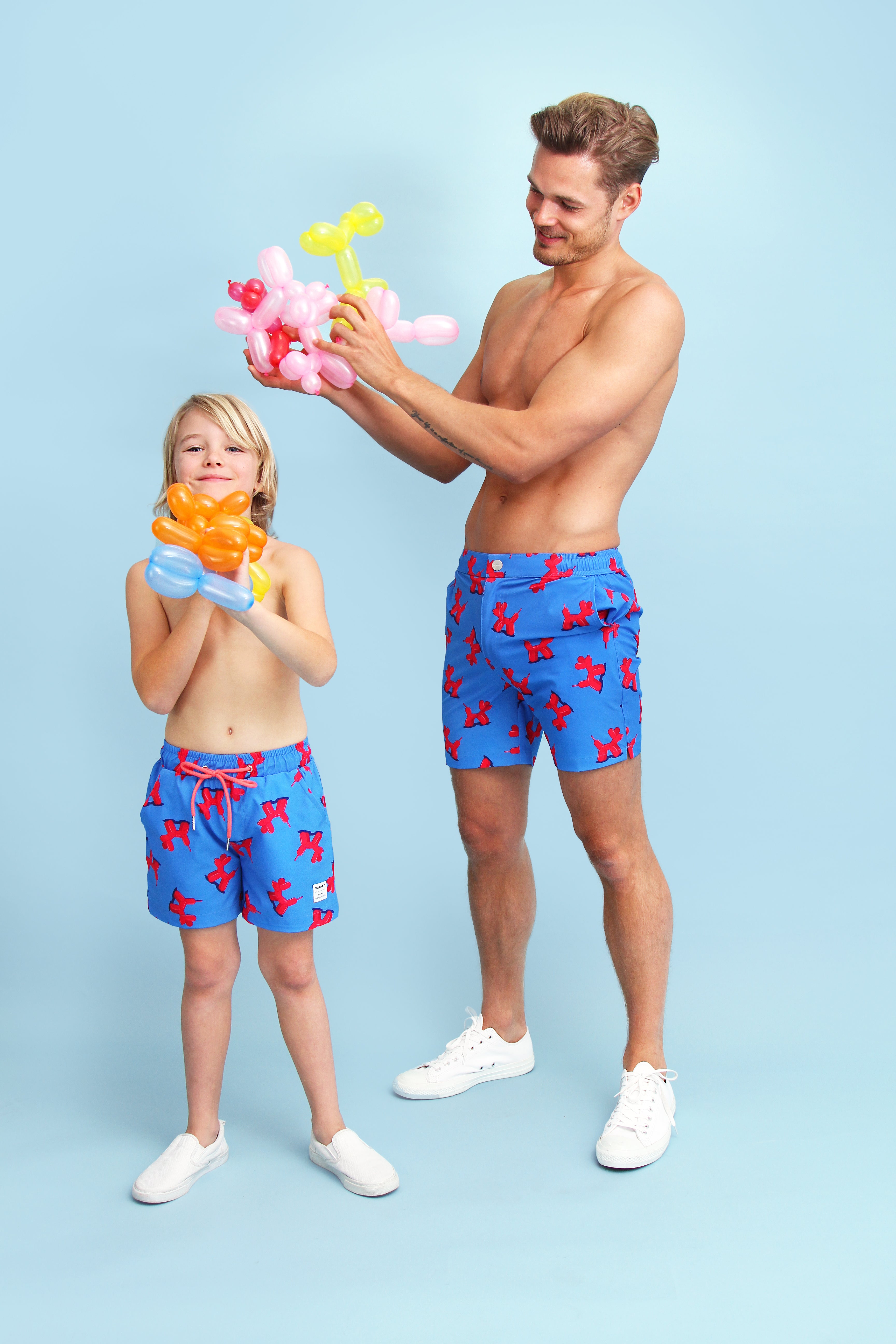 Matching Father & Son Swim Shorts