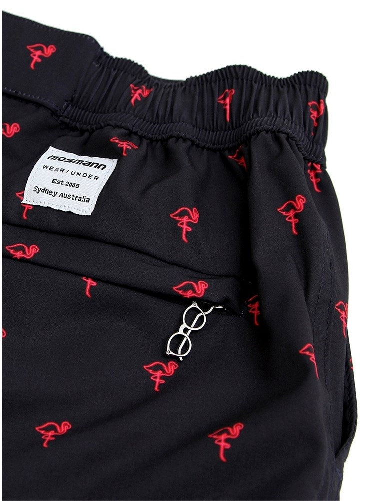Mens Swim Shorts - Neon Nights