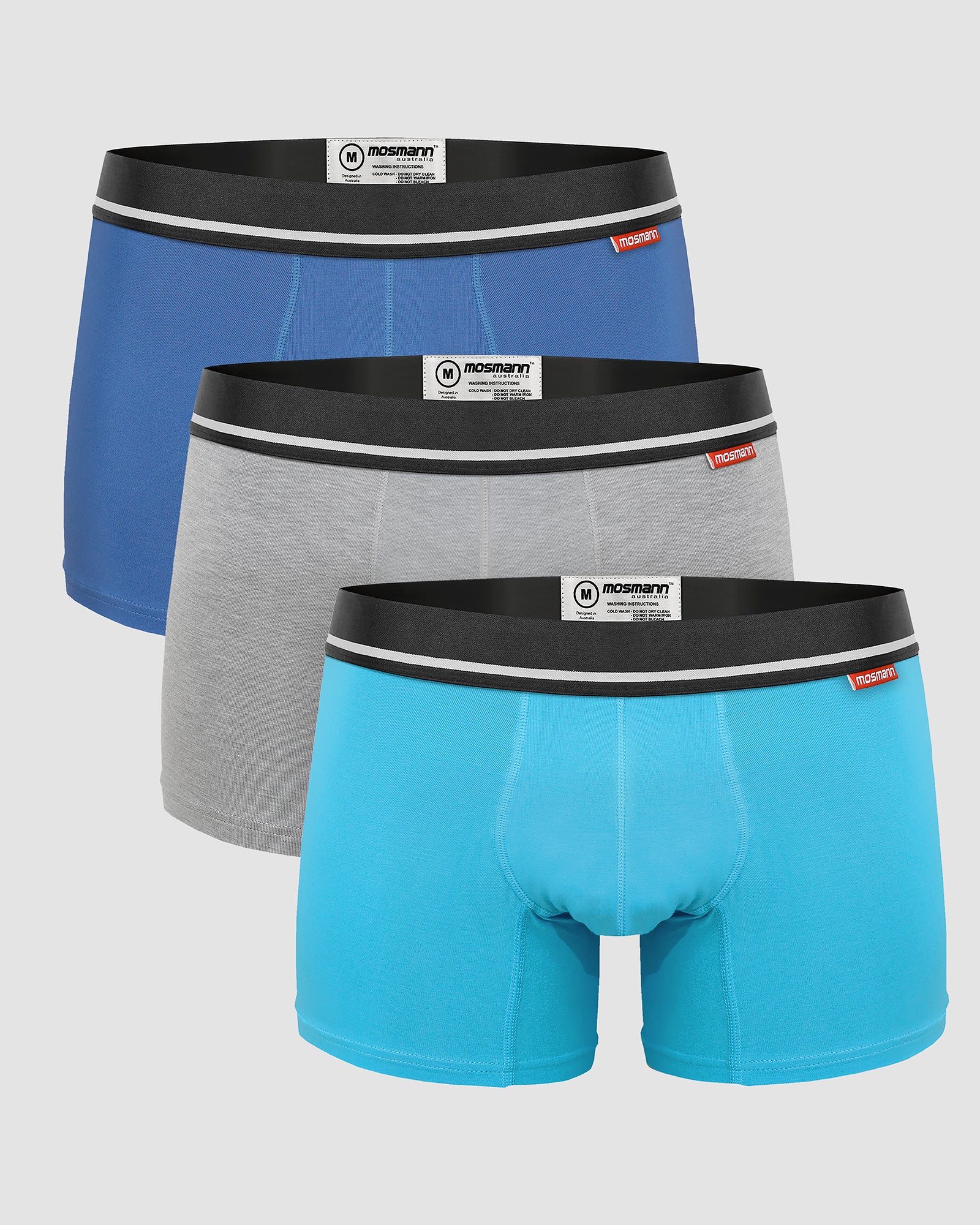 3-Pack Bamboo Trunks - Newport