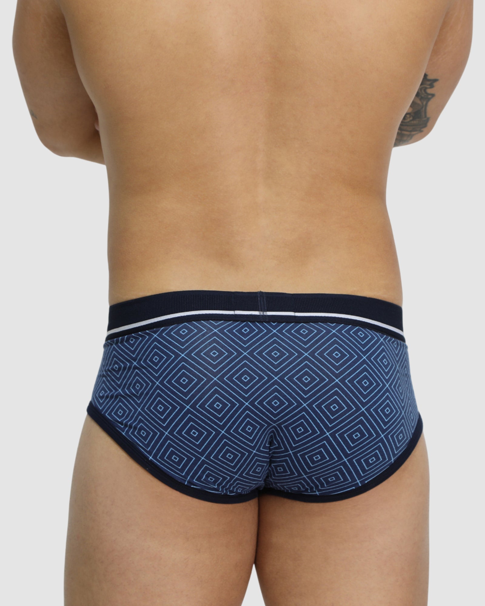 Mens Bamboo Brief - Indigo