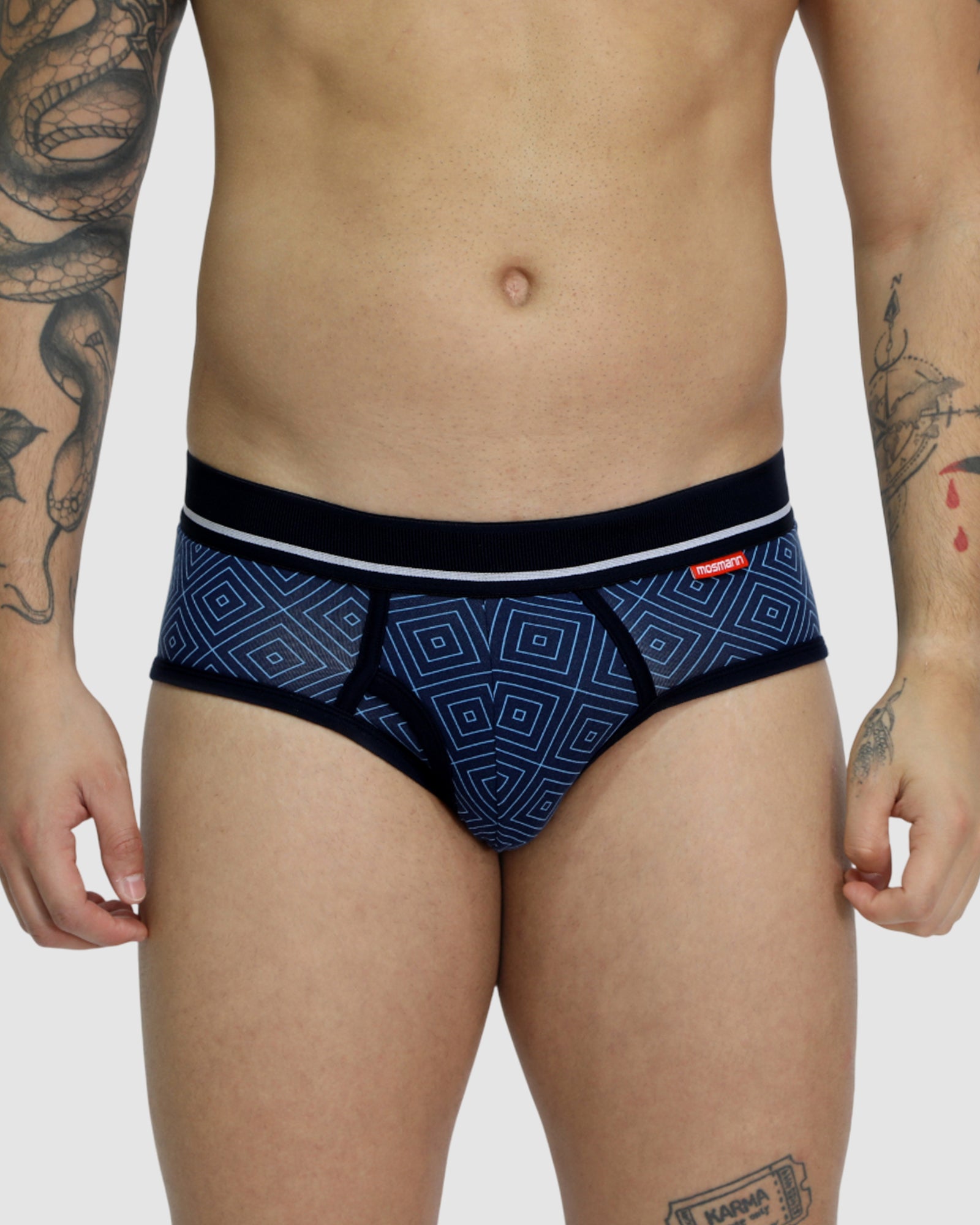Mens Bamboo Brief - Indigo
