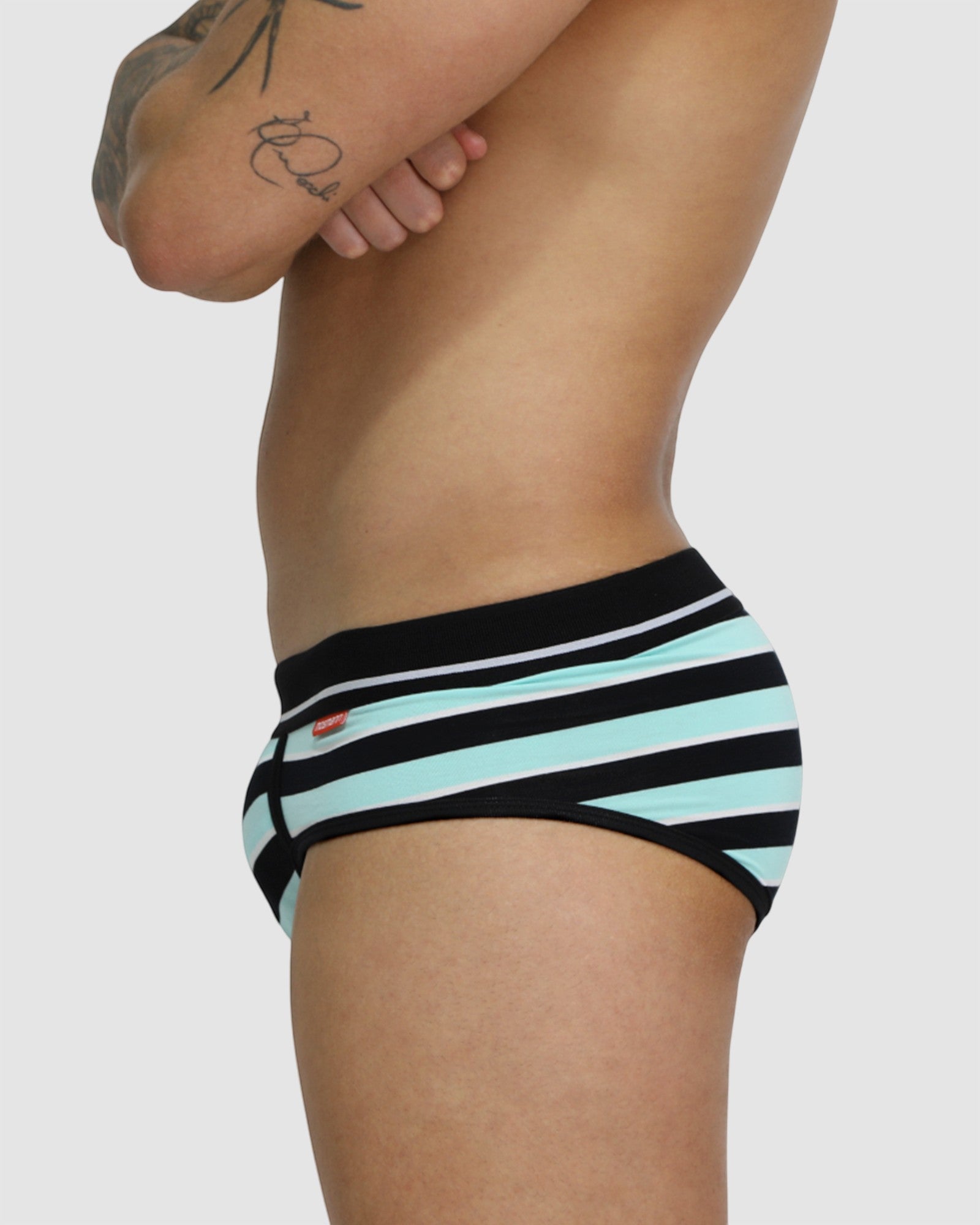 Mens Bamboo Brief - Onyx