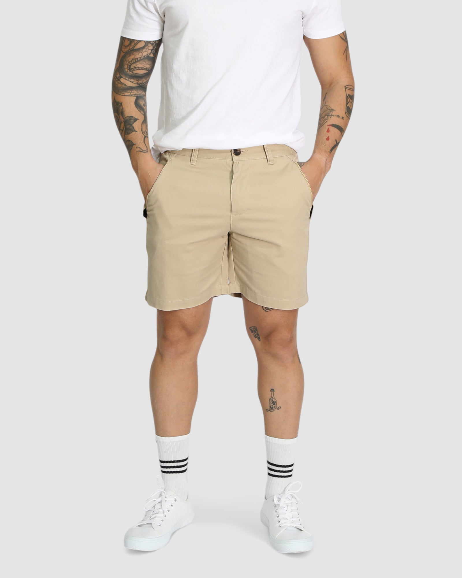 Brando Chino Shorts - Beige
