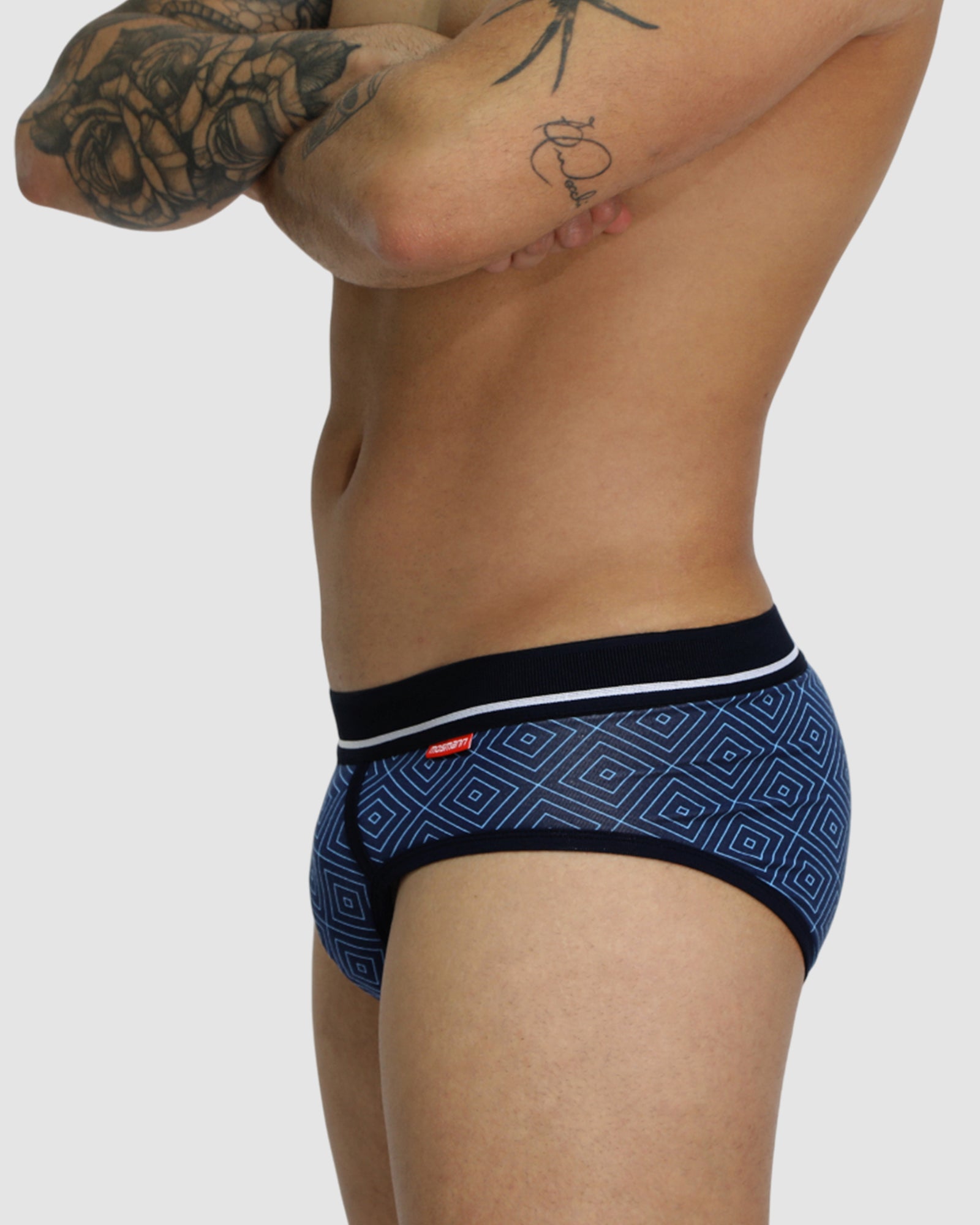Mens Bamboo Brief - Indigo