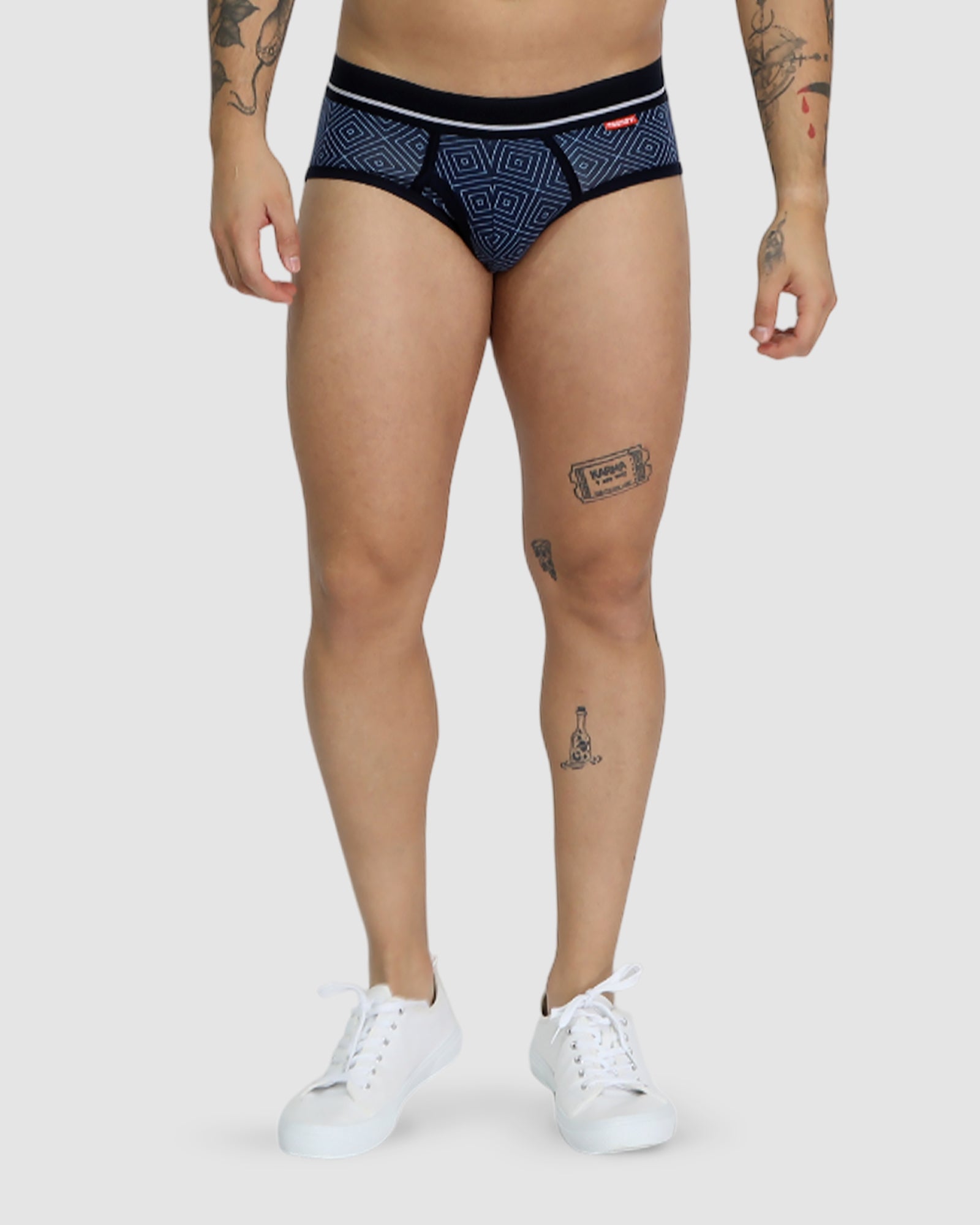 Mens Bamboo Brief - Indigo