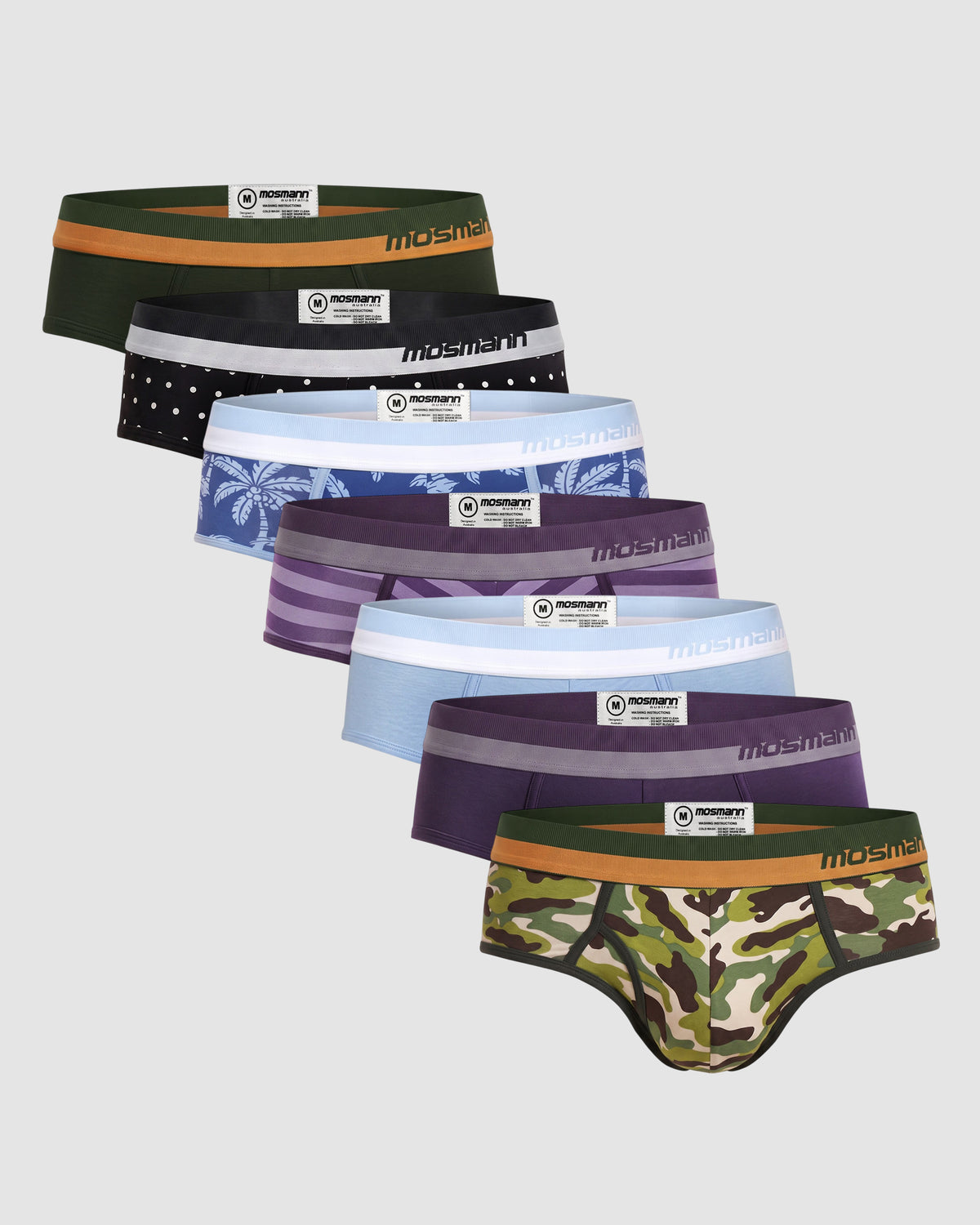 7-Pack Bamboo Briefs - Ryder