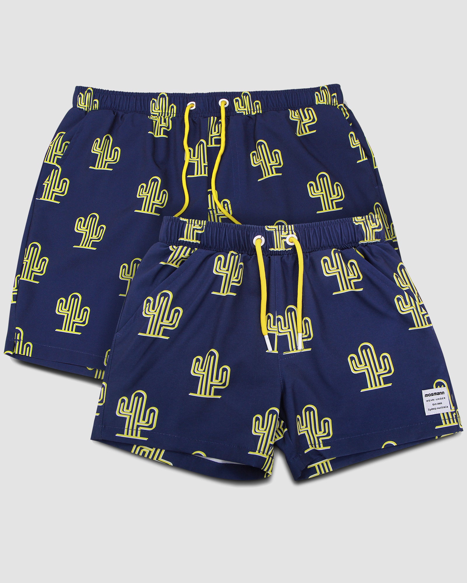 Father and Son Matching swim shorts - Sonoran Navy