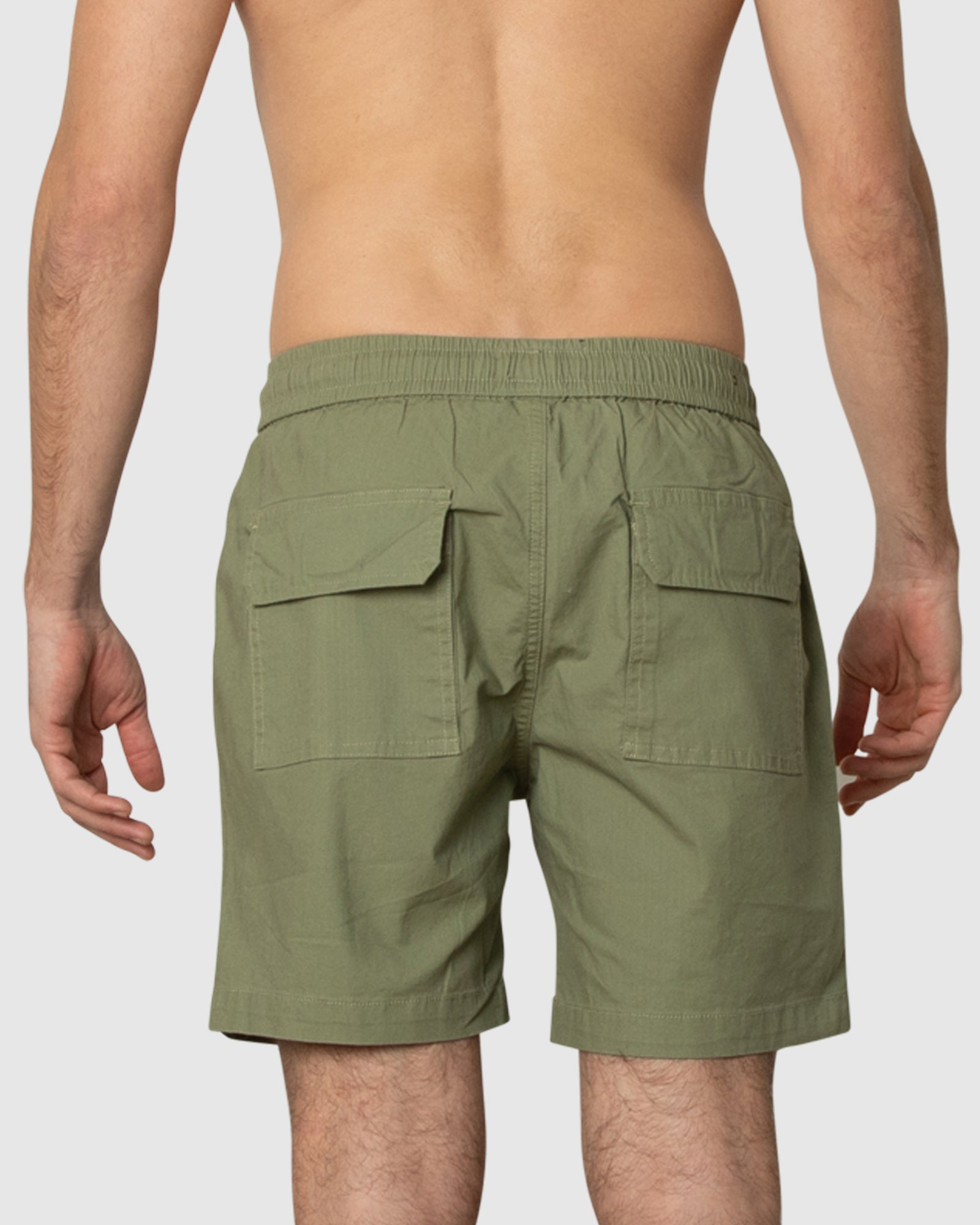 Travis Casual Shorts - Moss