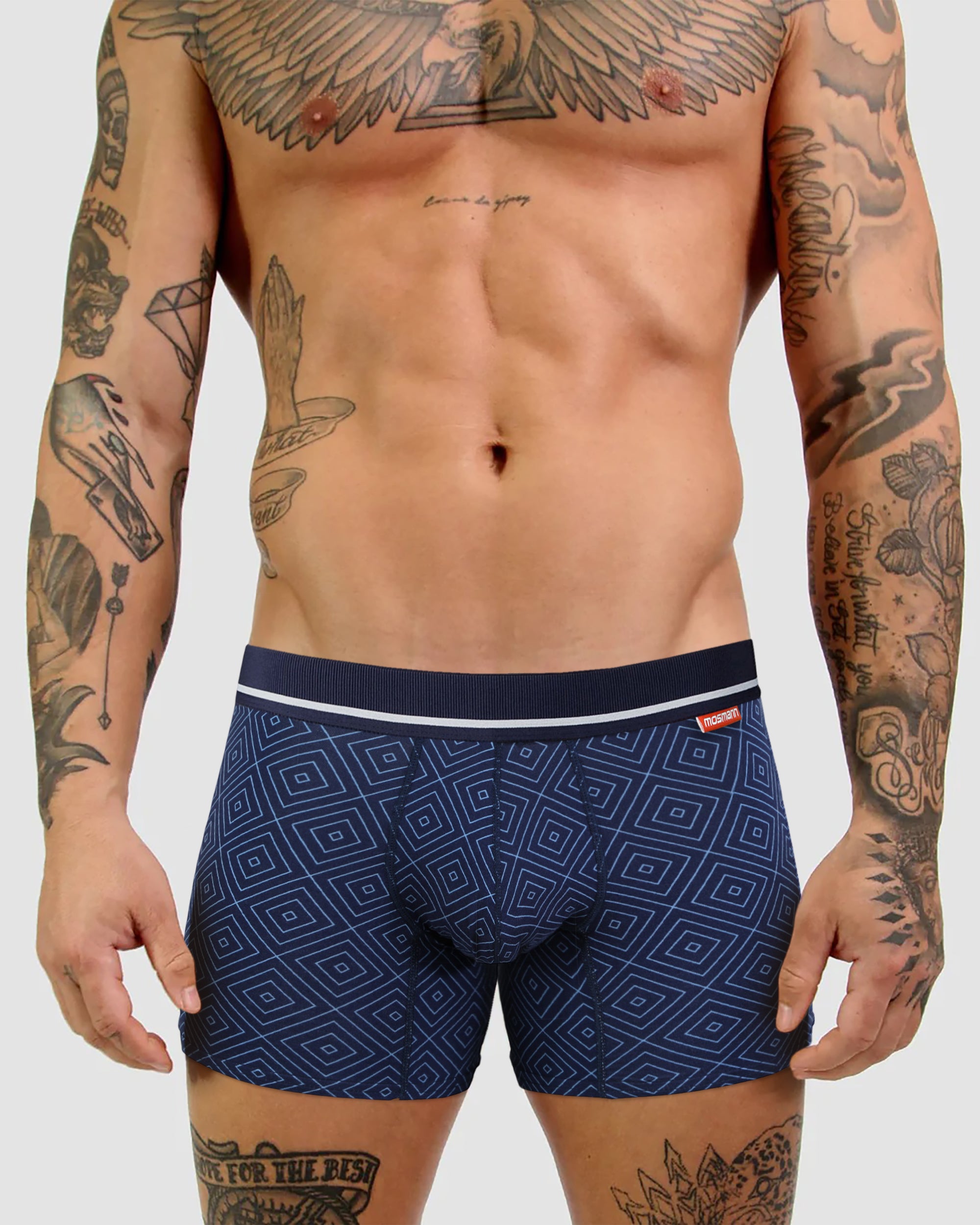 Mens Bamboo Trunks - Indigo