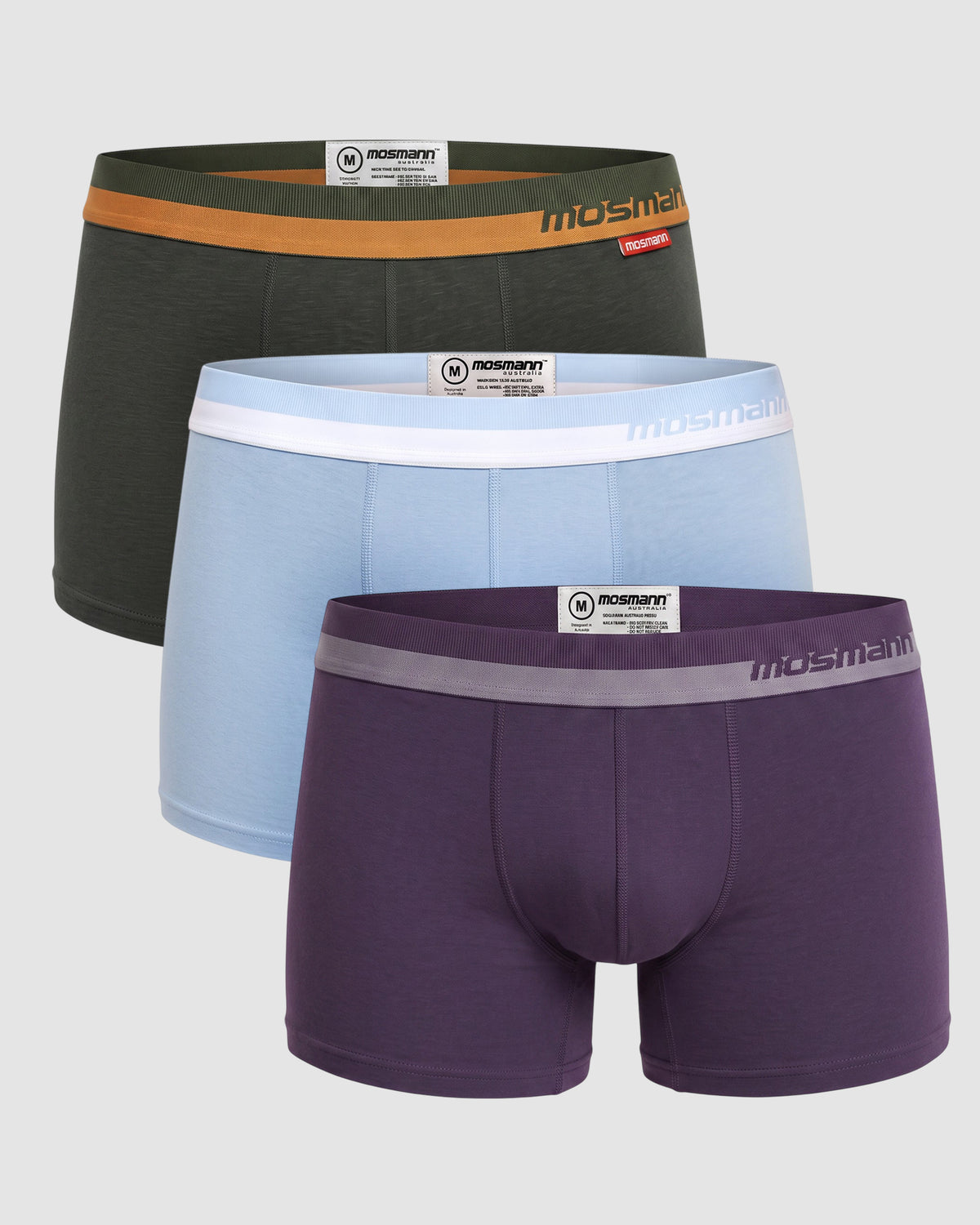 3-Pack Bamboo Trunks - Heritage