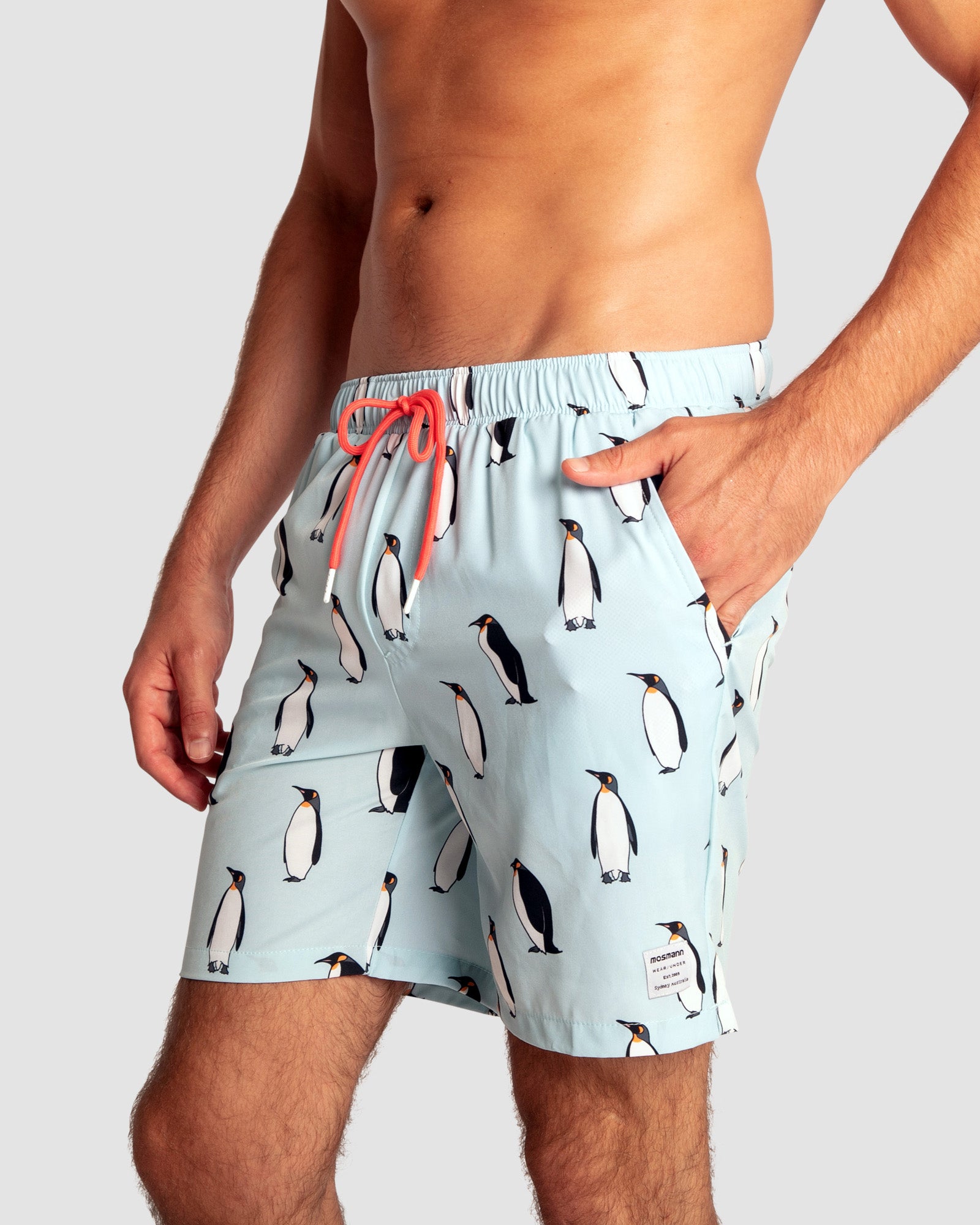 Mens Board Shorts - Tuxedo