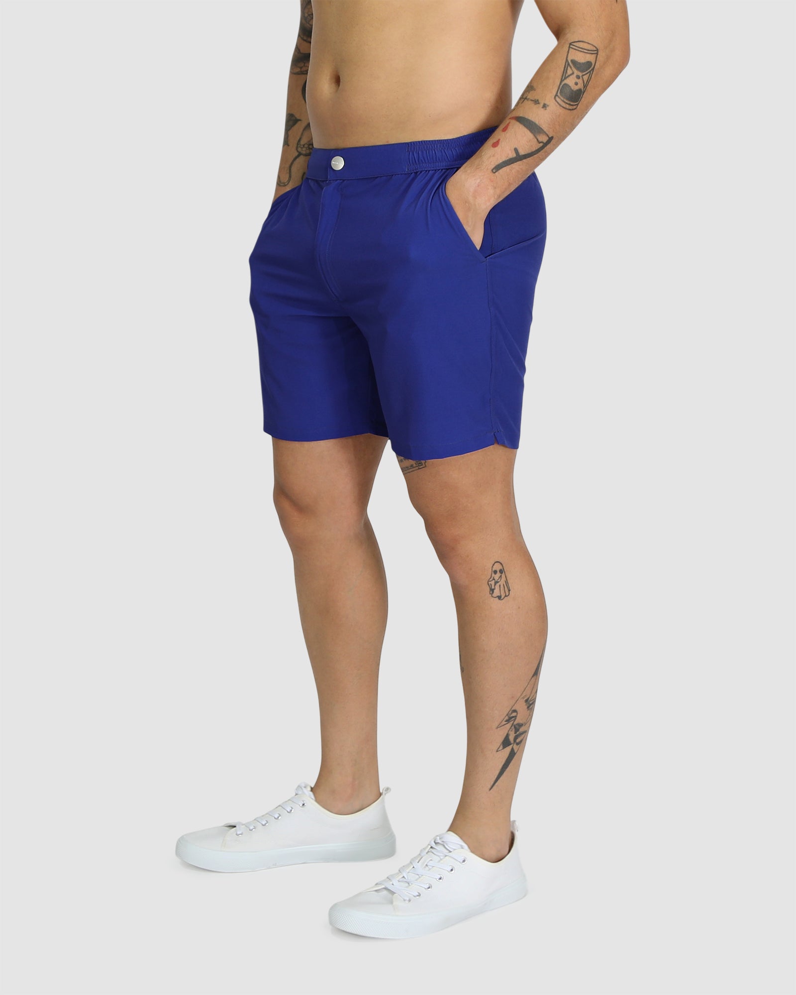 Mens Swim Shorts - Indigo