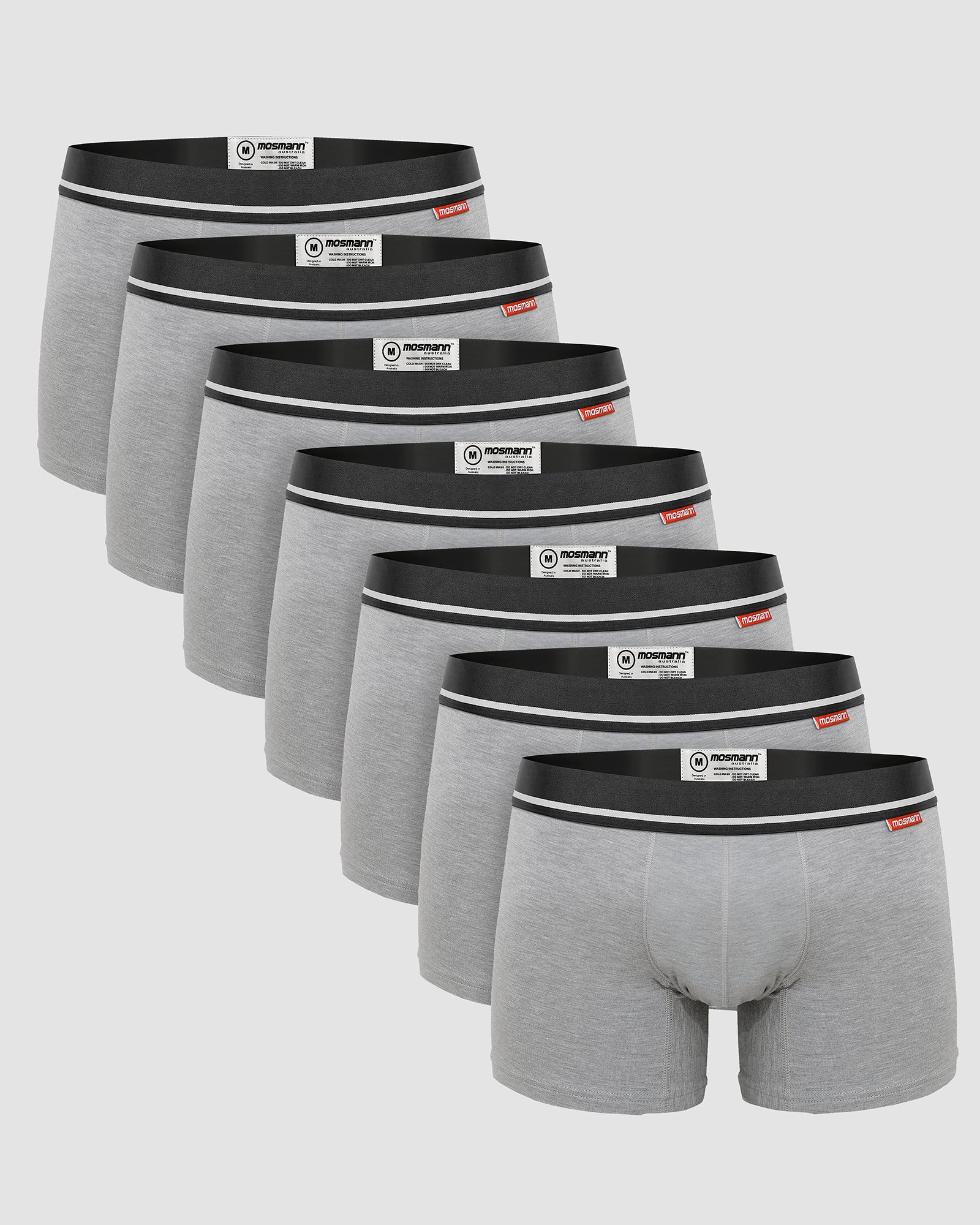 7-Pack Bamboo Trunks - Luna