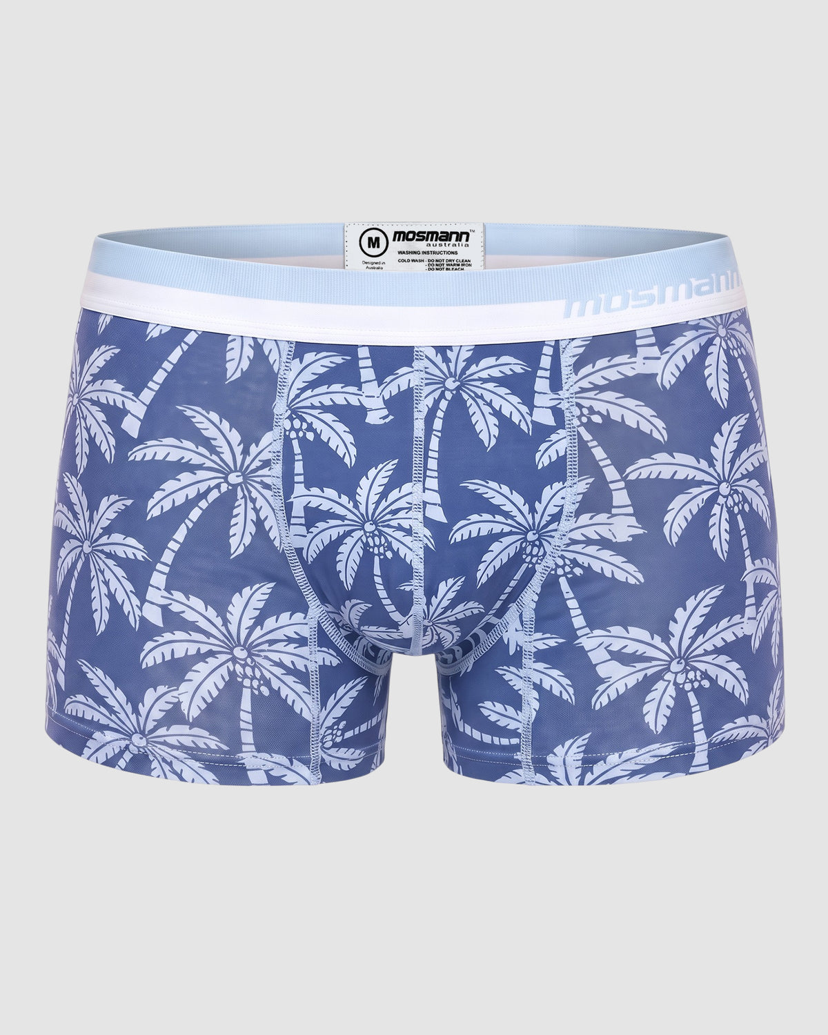 Men's Bamboo Trunks - Azure