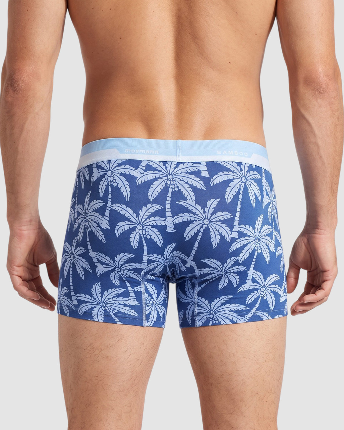 Men's Bamboo Trunks - Azure