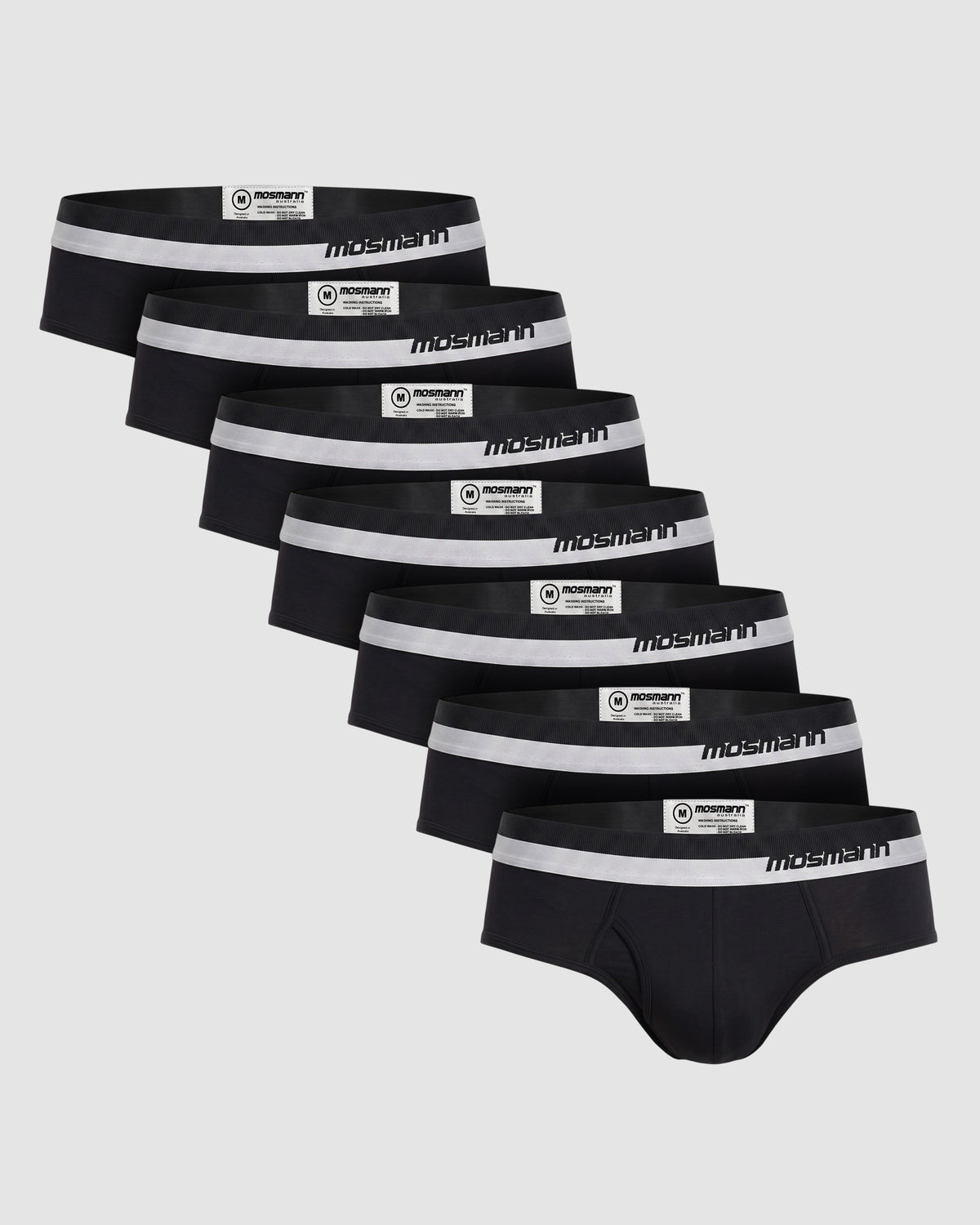 7-Pack Bamboo Briefs - Noir