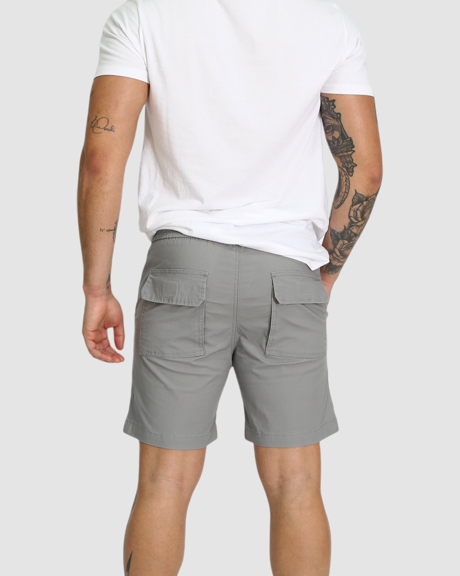 Travis Casual Shorts - Grey