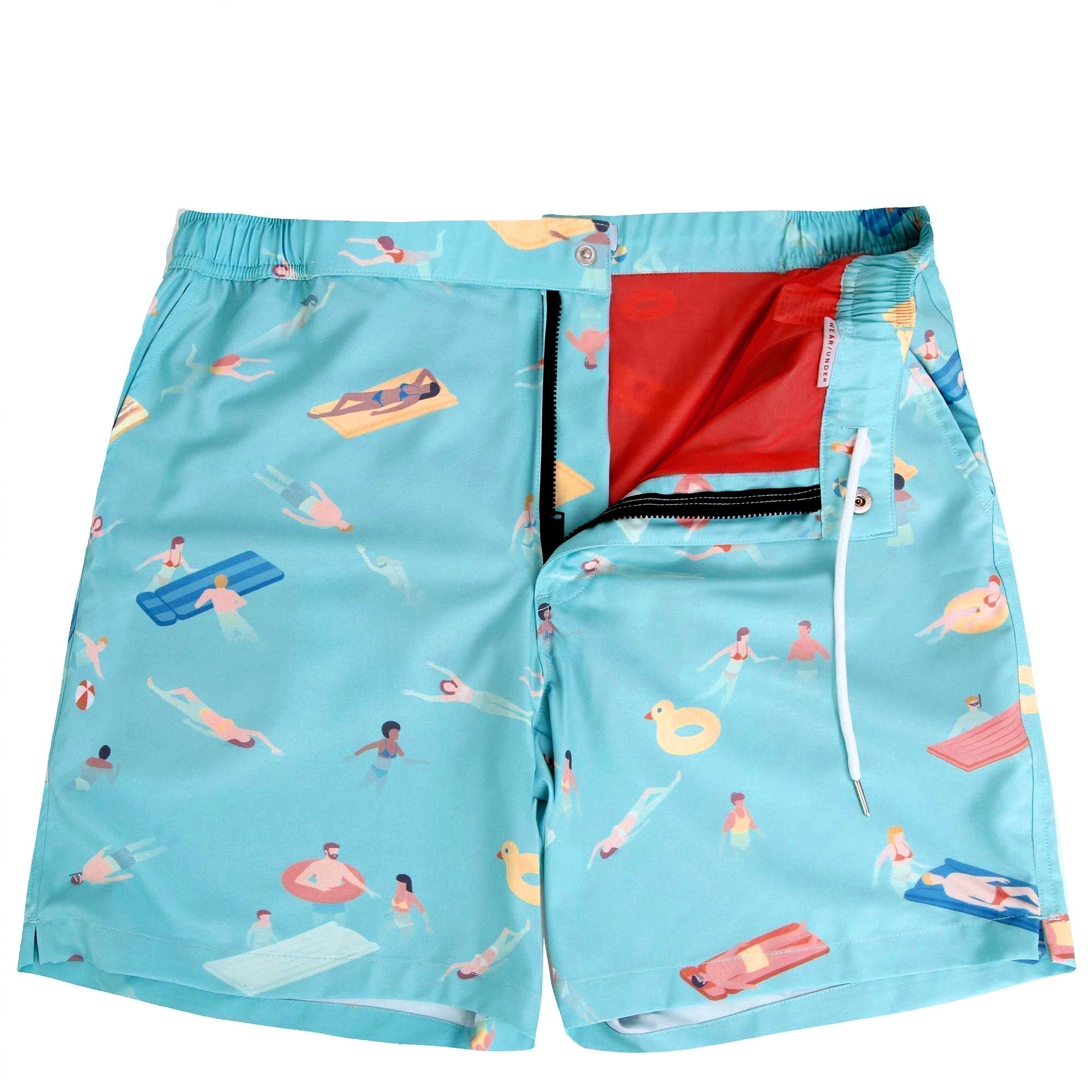 Dad and son matching swim shorts - Cabana